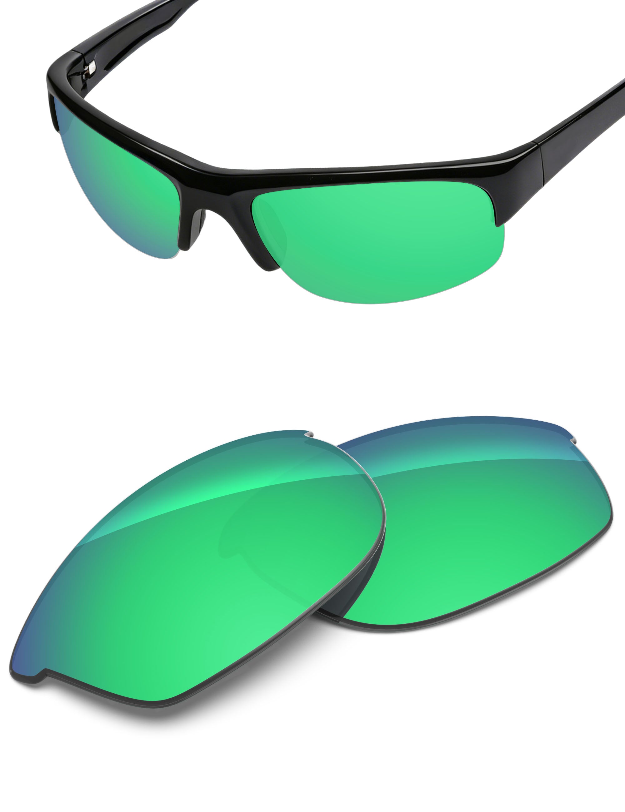 Emerald Green FlashMirror™-Non-Polarized