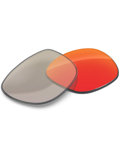 Fire Red FlashMirror™ Photochromic-Non-Polarized