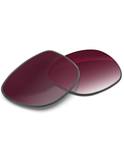 Wine Red Gradient-Non-Polarized