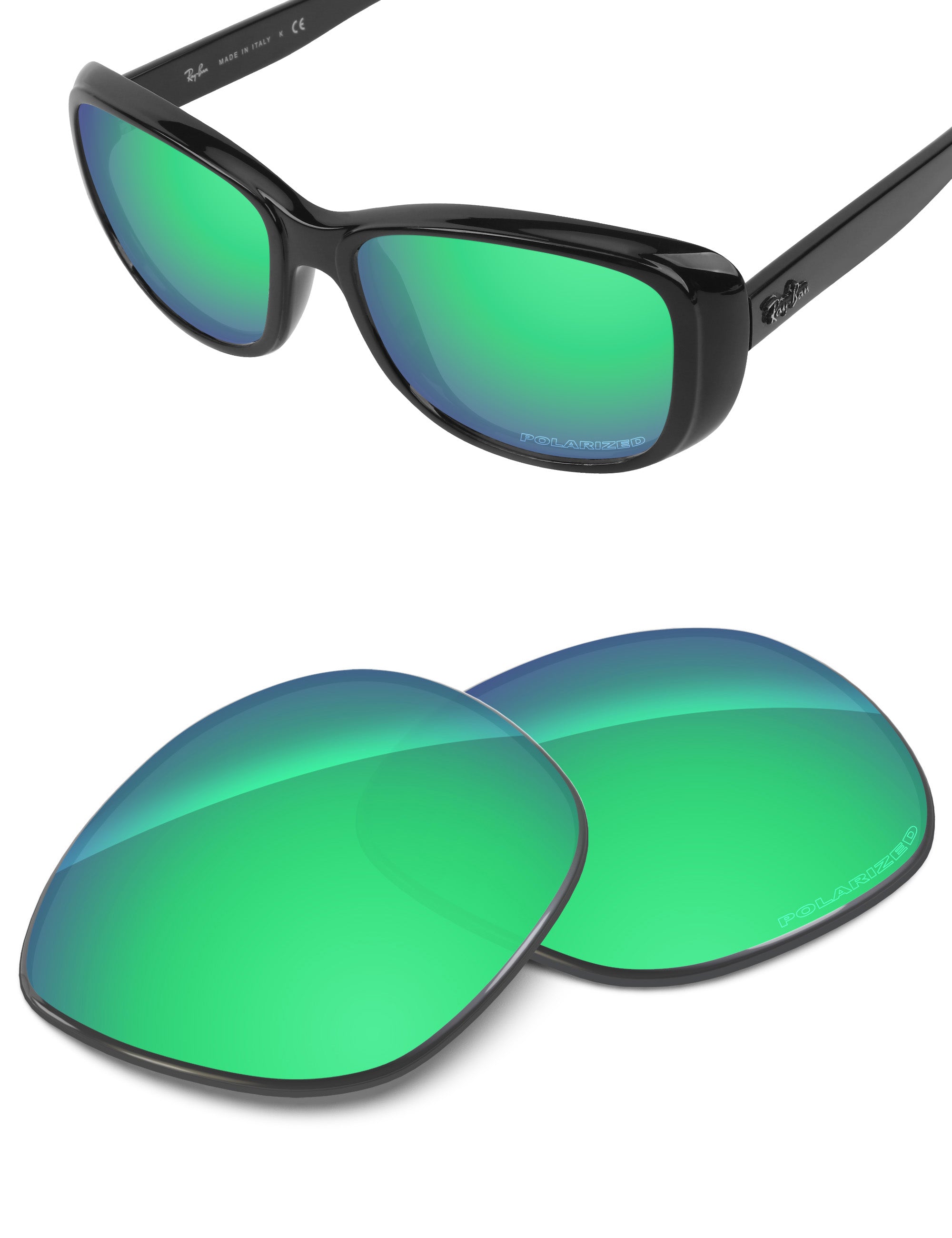 Emerald Green FlashMirror™-Polarized