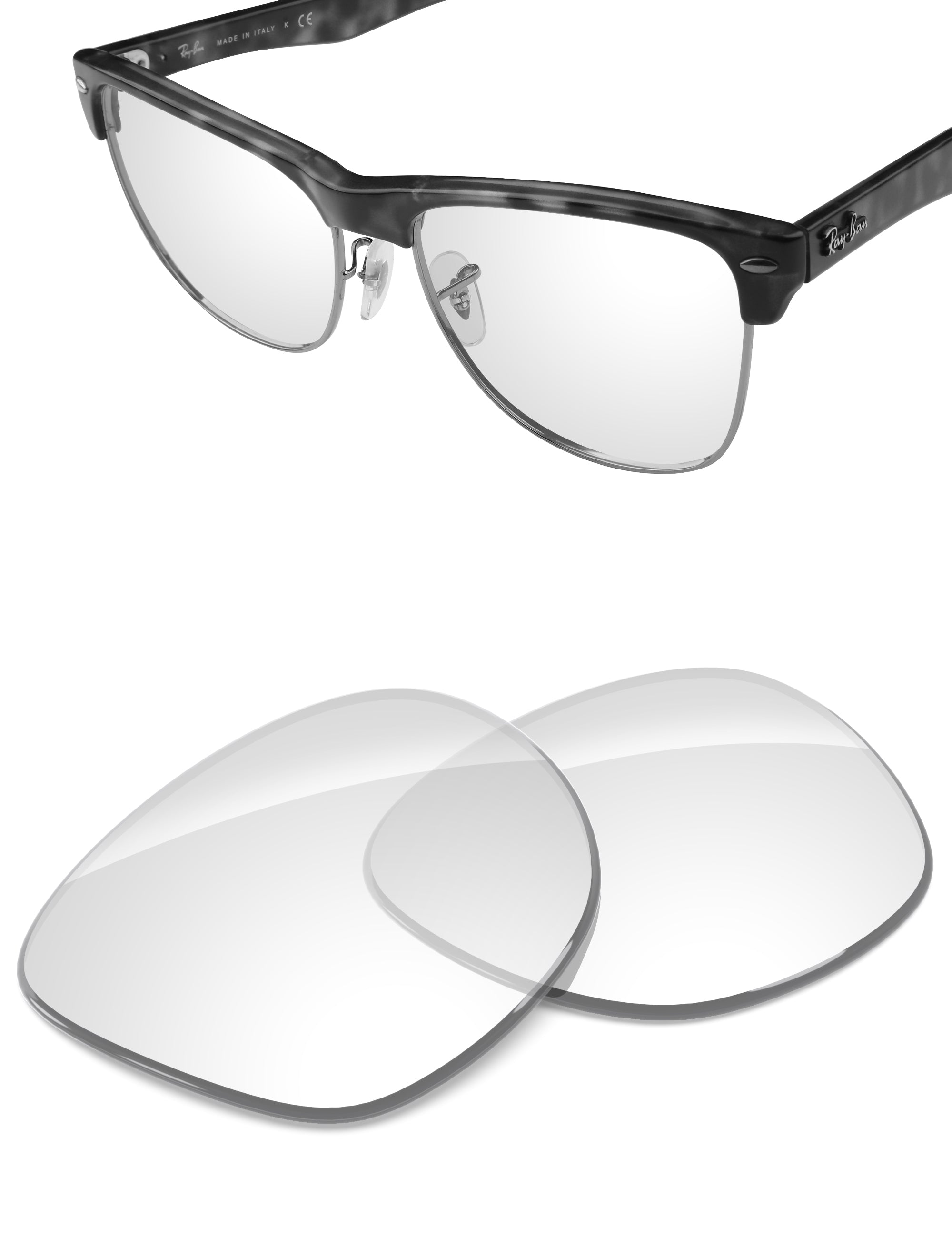 HD Clear Blue Light Blocking-Non-Polarized