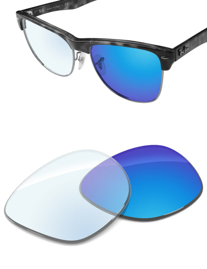 Sky Blue FlashMirror™ Photochromic-Non-Polarized