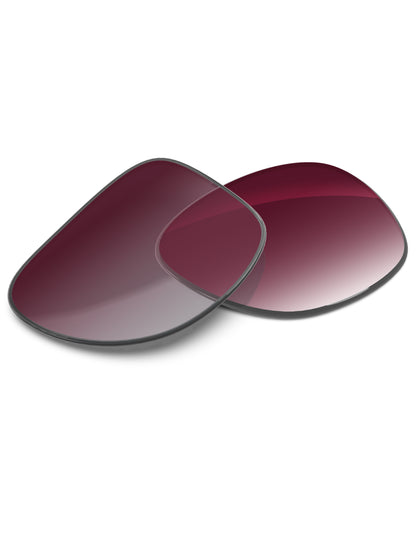 Wine Red Gradient-Non-Polarized