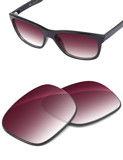 Wine Red Gradient-Non-Polarized