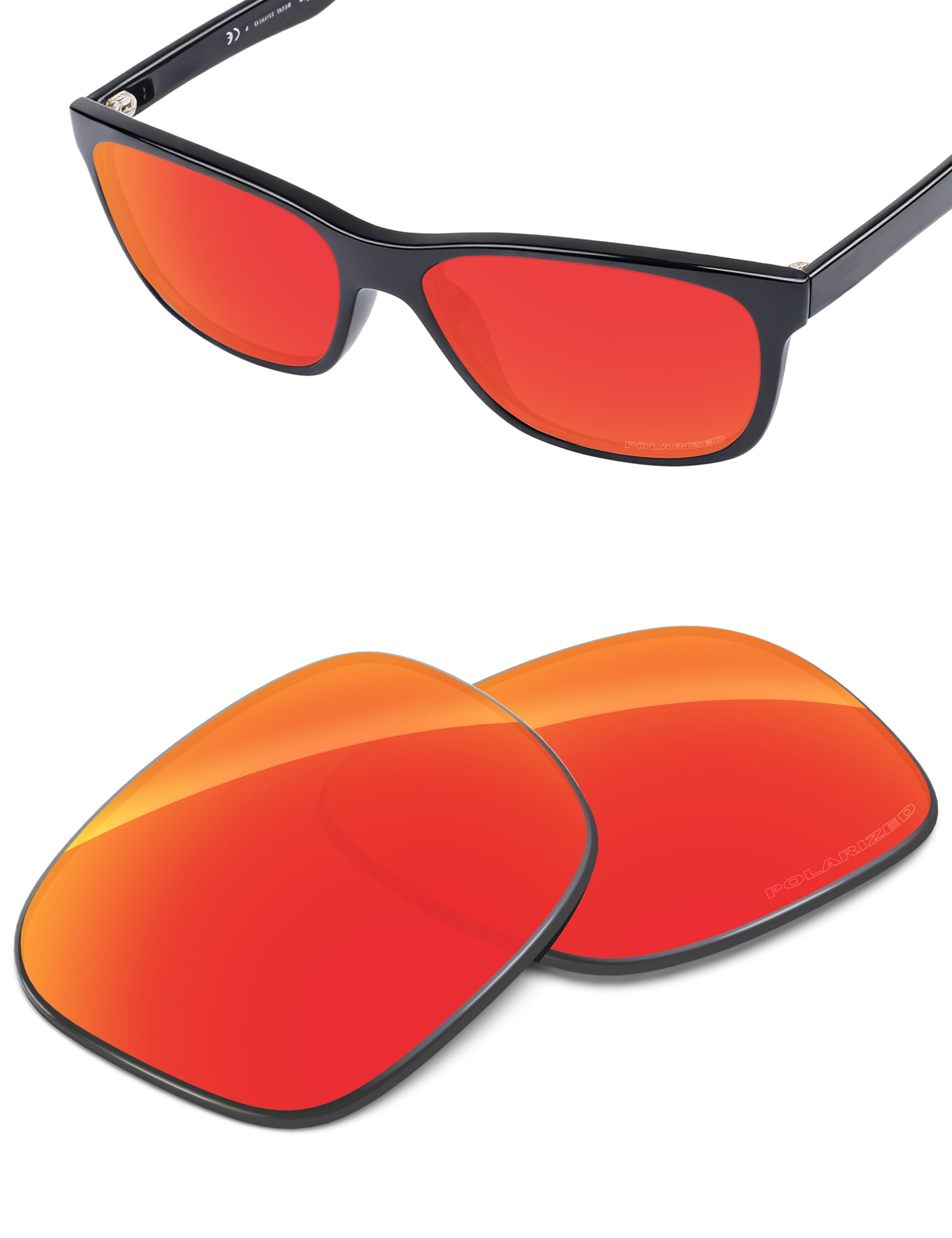 Fire Red FlashMirror™-Polarized