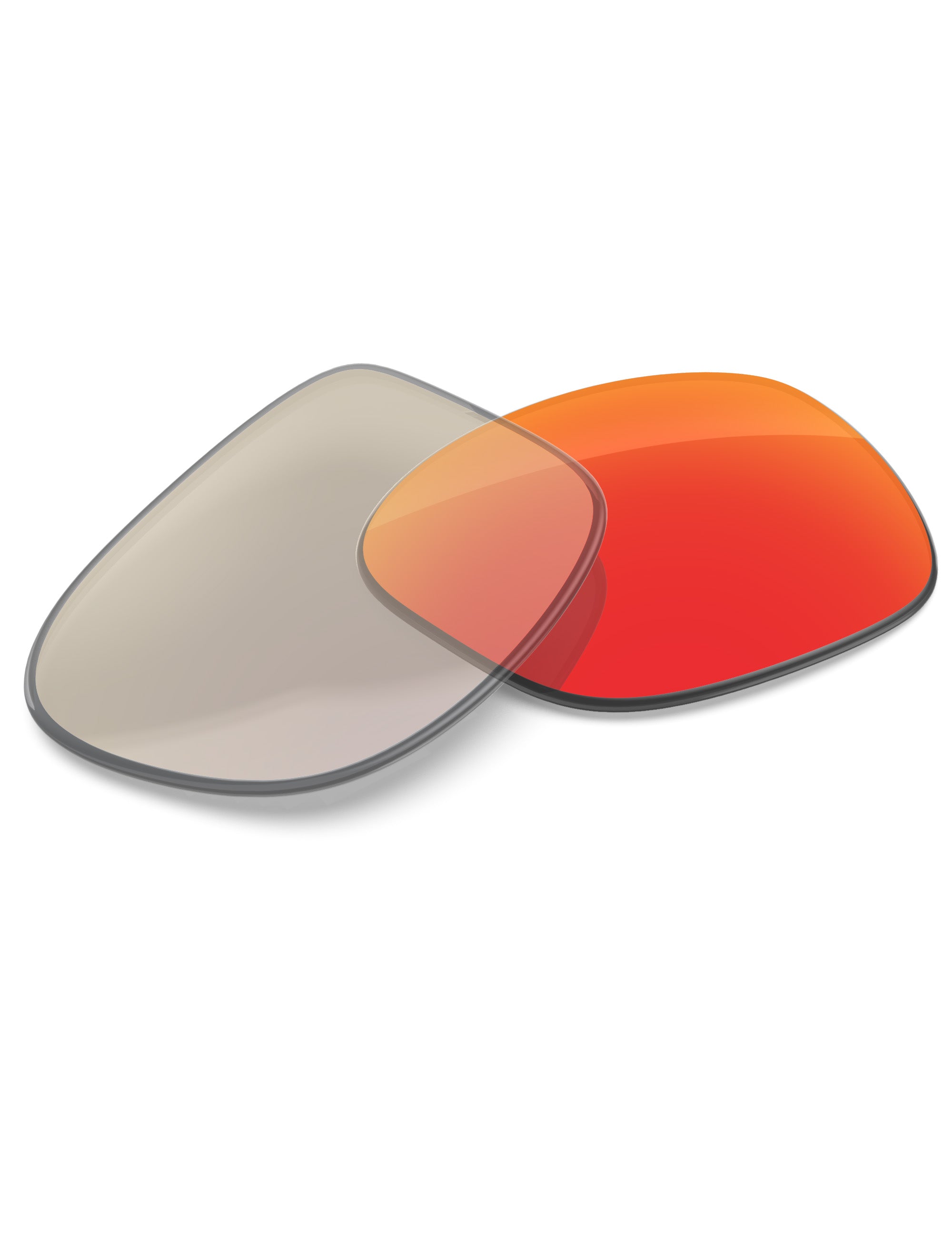 Fire Red FlashMirror™ Photochromic-Non-Polarized