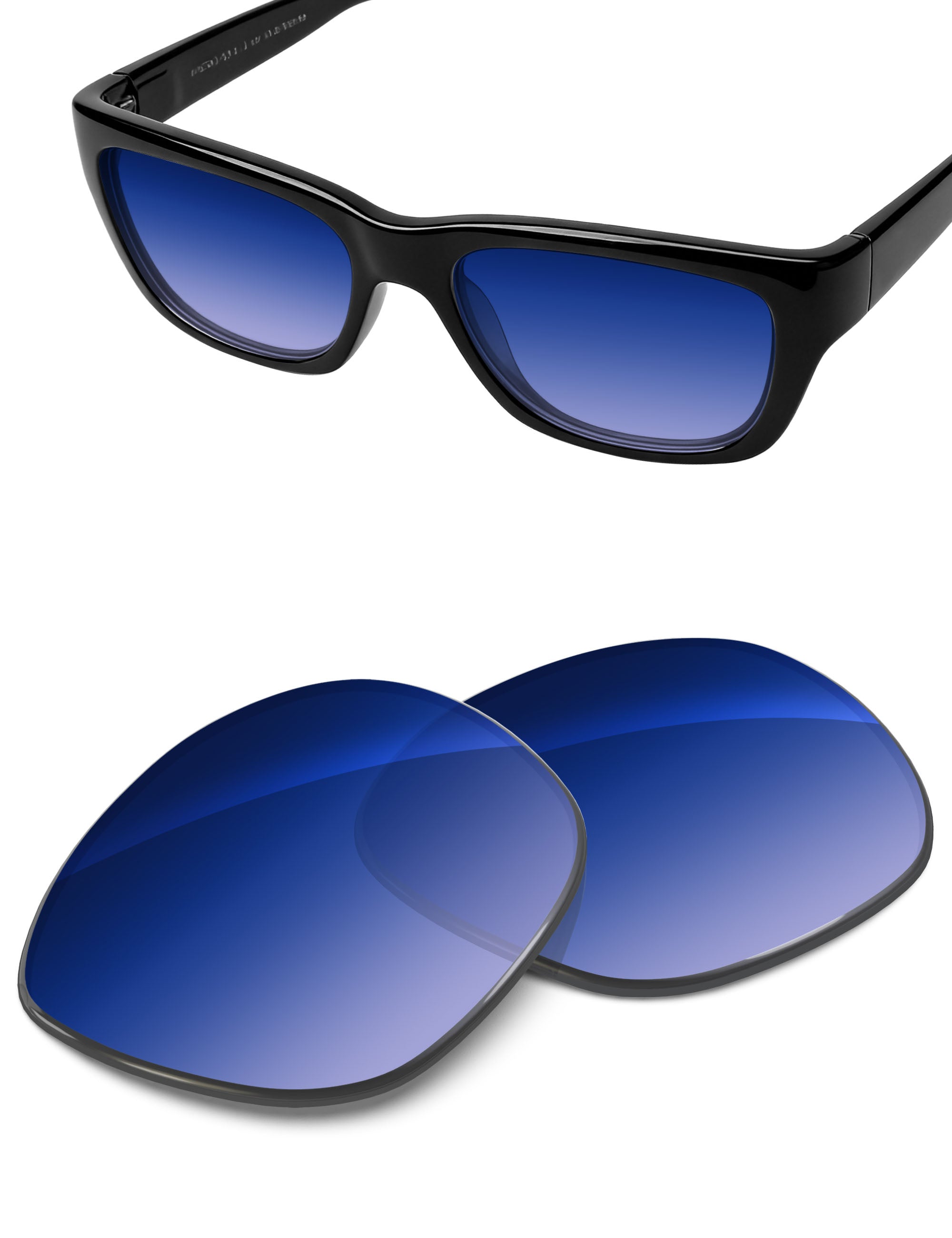 Aqua Blue Gradient-Non-Polarized