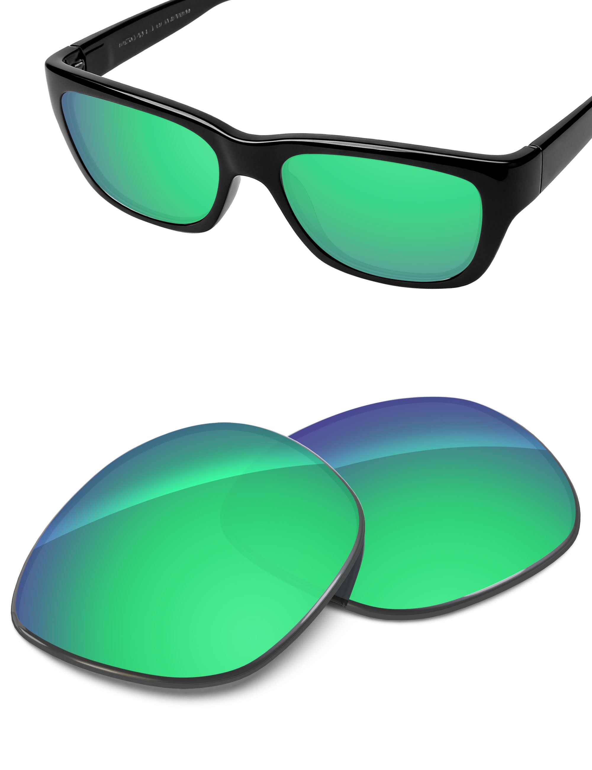 Emerald Green FlashMirror™-Non-Polarized