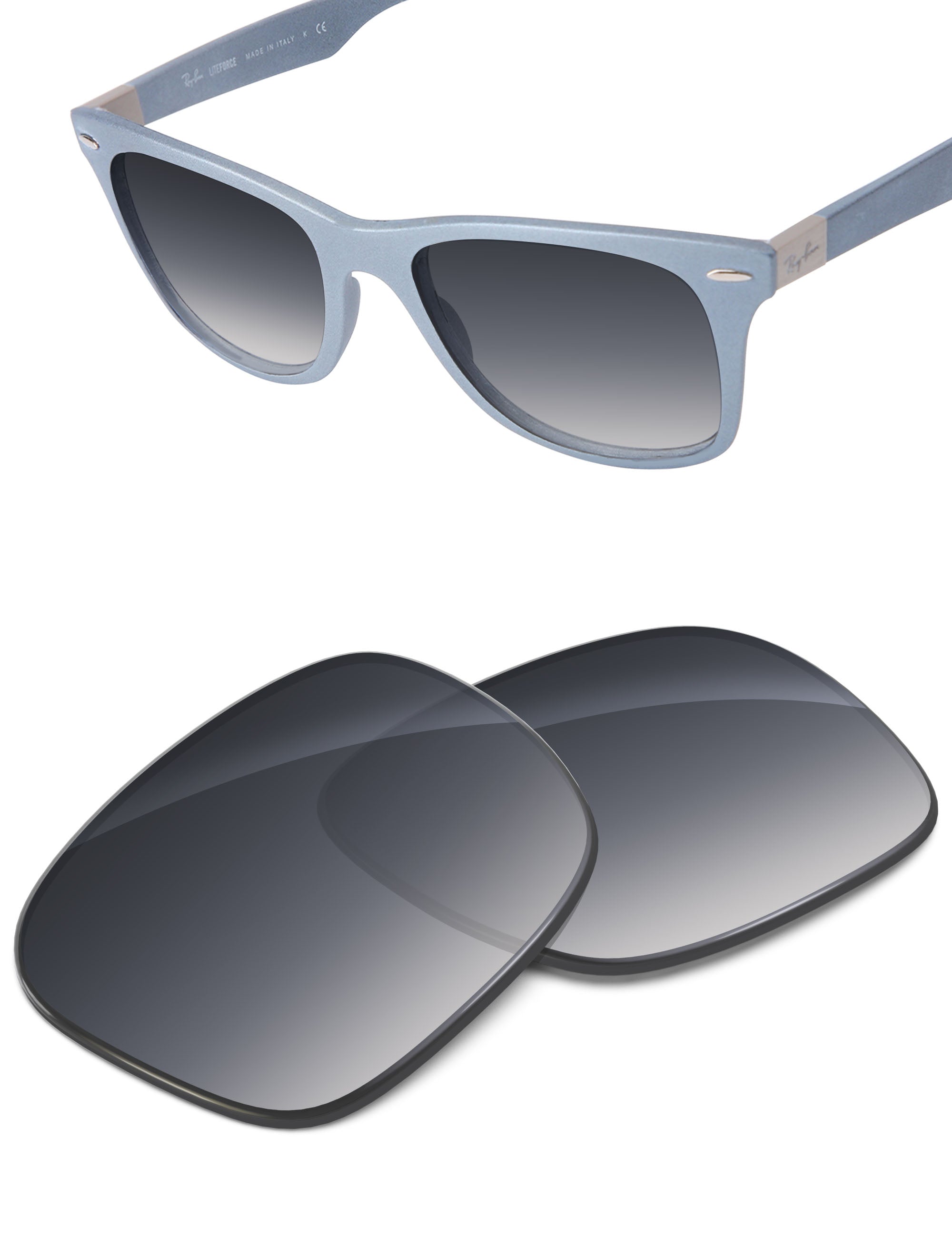 Gray Gradient-Non-Polarized