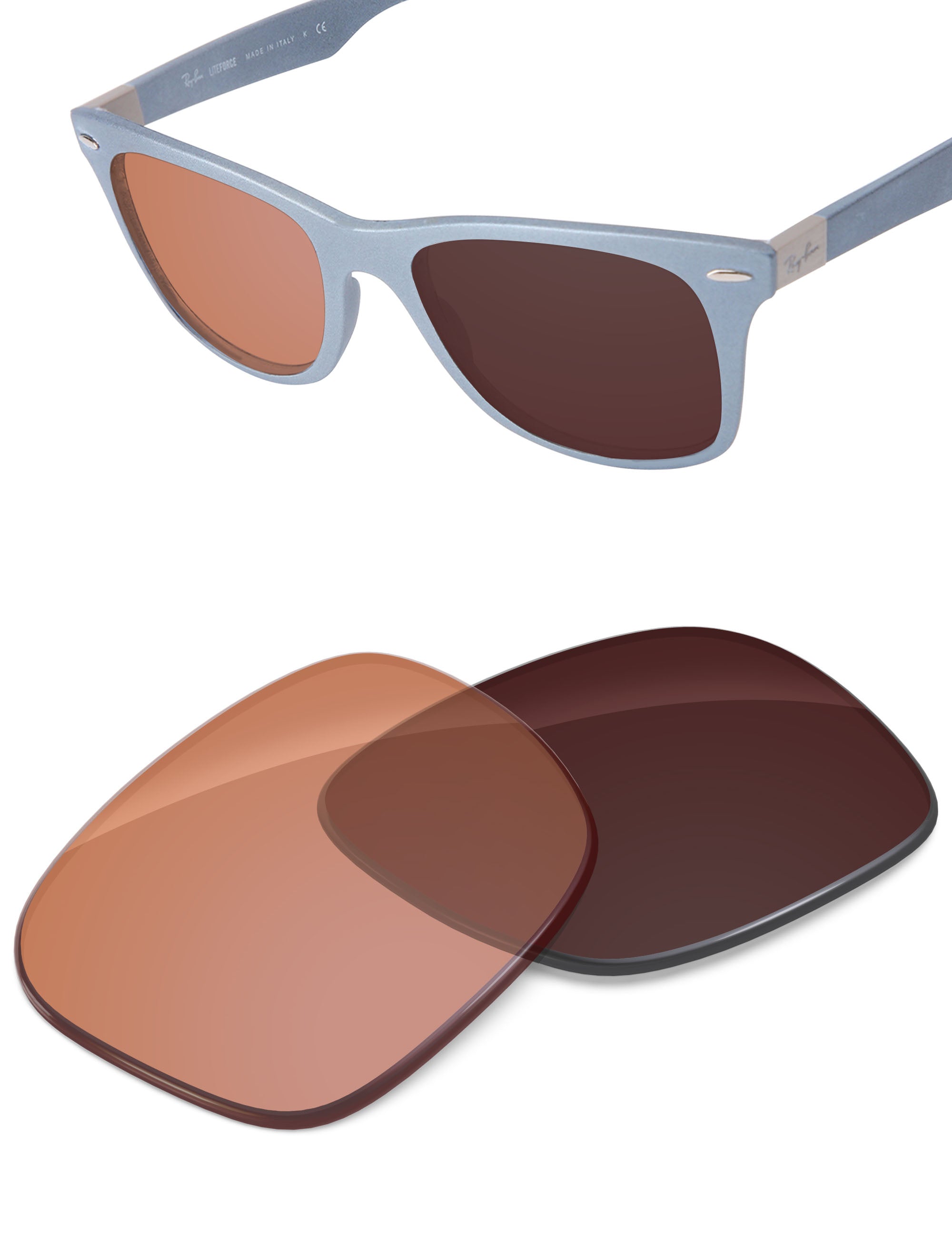 Orange Tint Photochromic-Non-Polarized