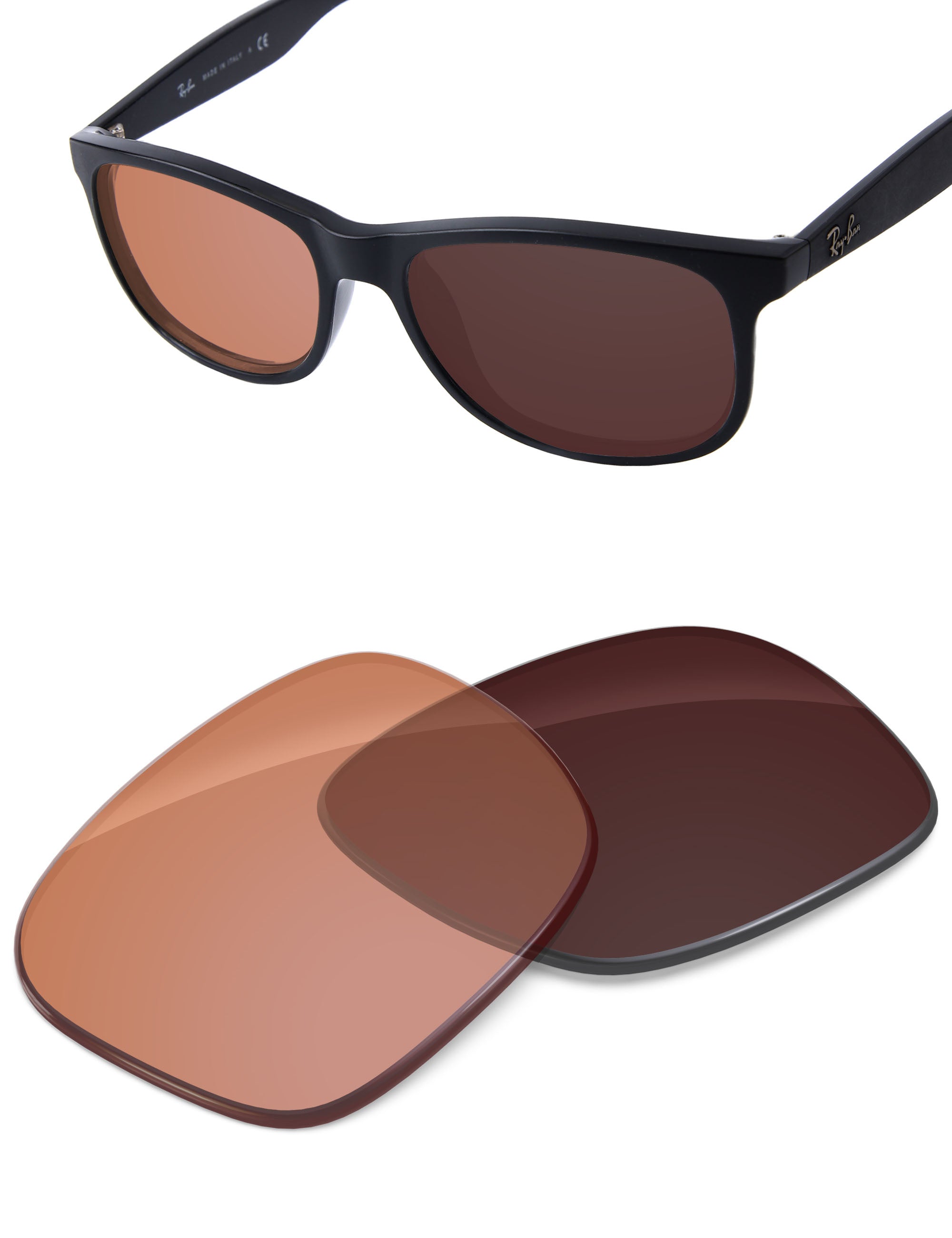 Orange Tint Photochromic-Non-Polarized
