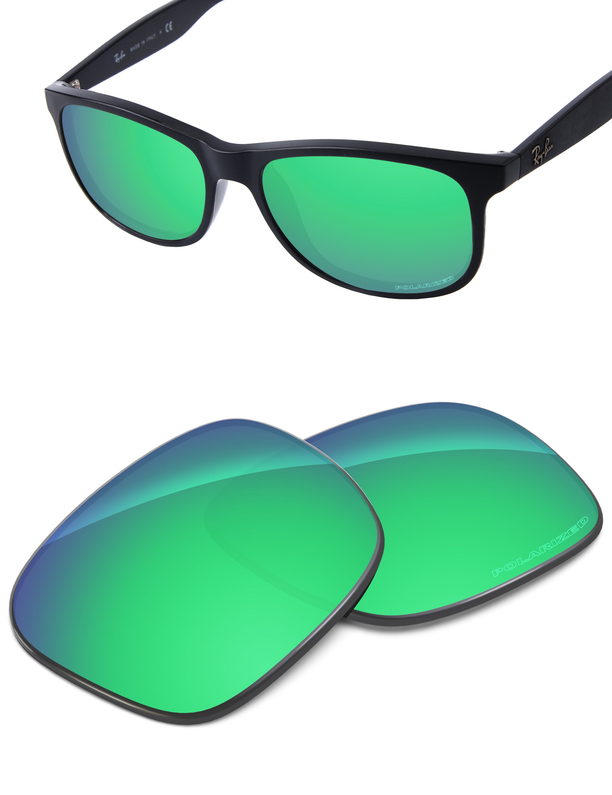 Emerald Green FlashMirror™-Polarized