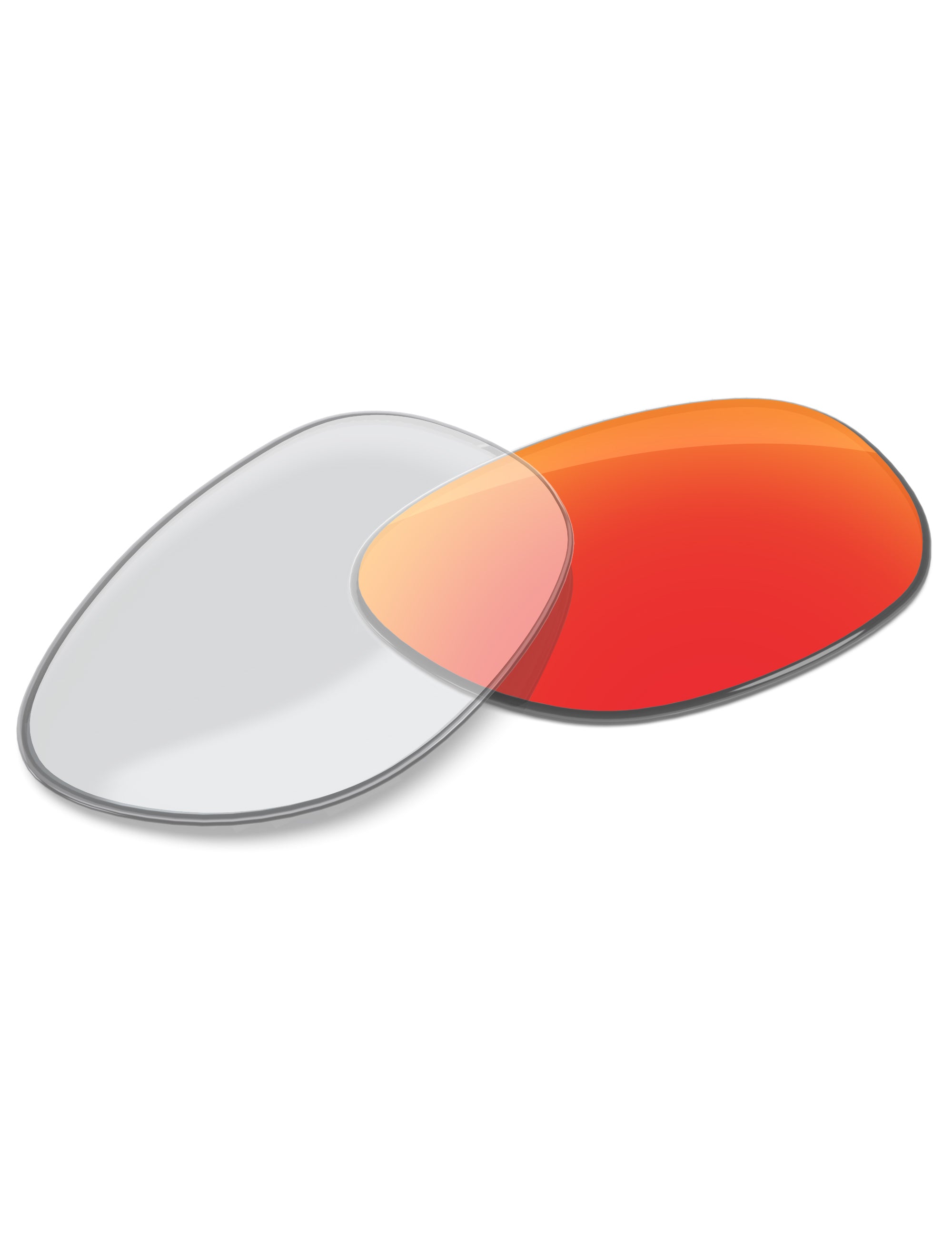Fire Red FlashMirror™ Photochromic-Non-Polarized
