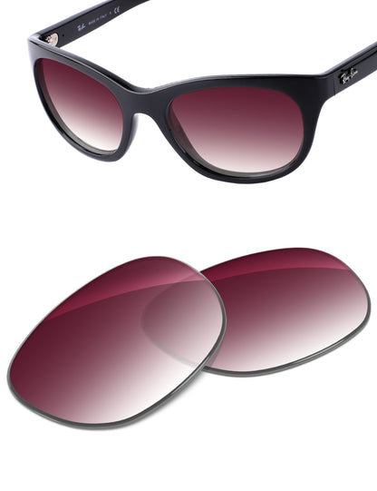 Wine Red Gradient-Non-Polarized
