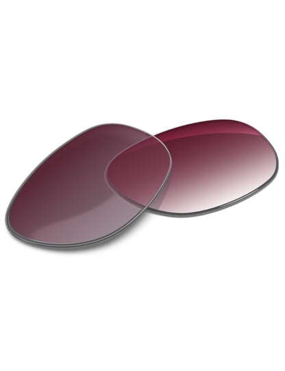 Wine Red Gradient-Non-Polarized