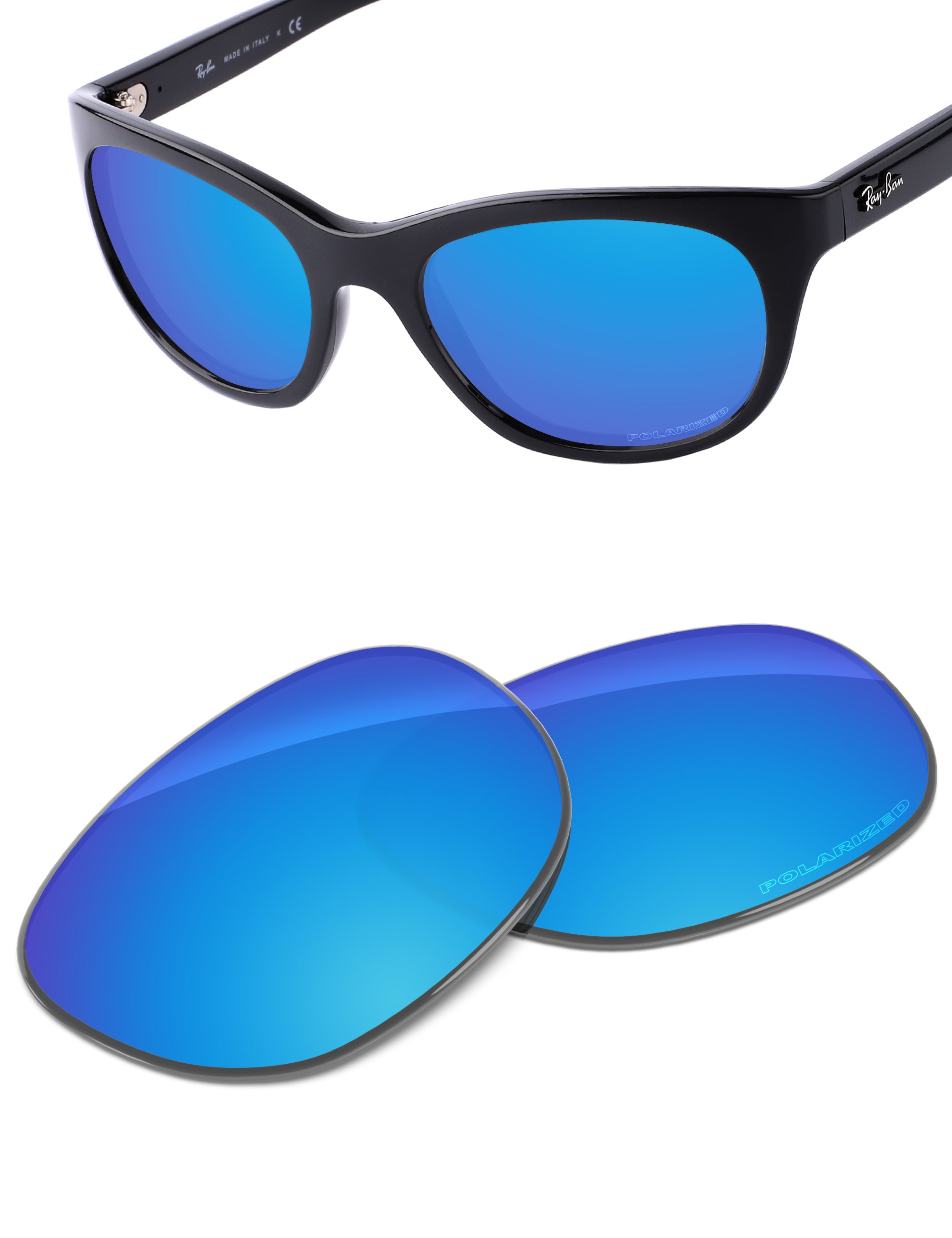 Sky Blue FlashMirror™-Polarized