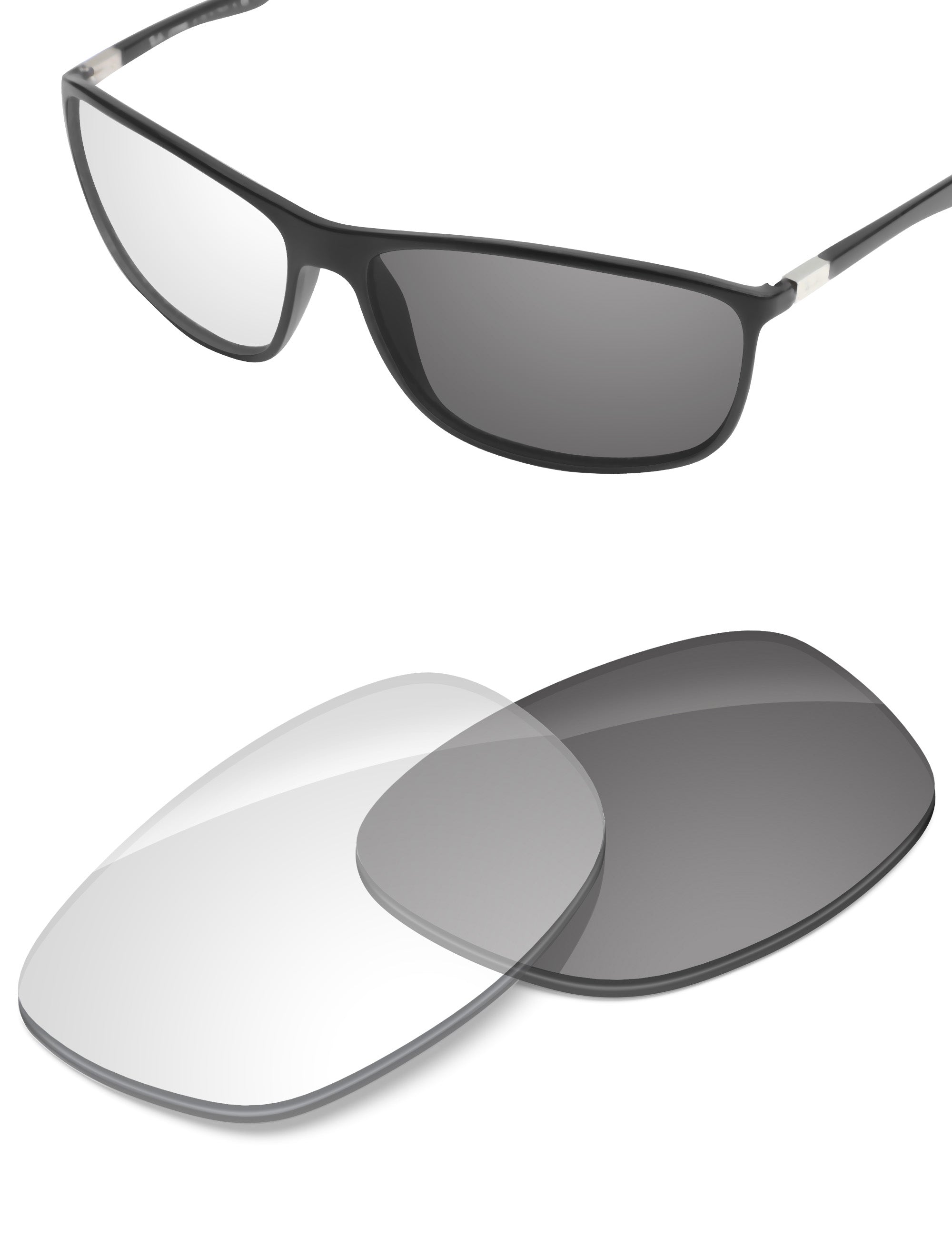 Adapt Gray Photochromic Blue Light Blocking-Non-Polarized
