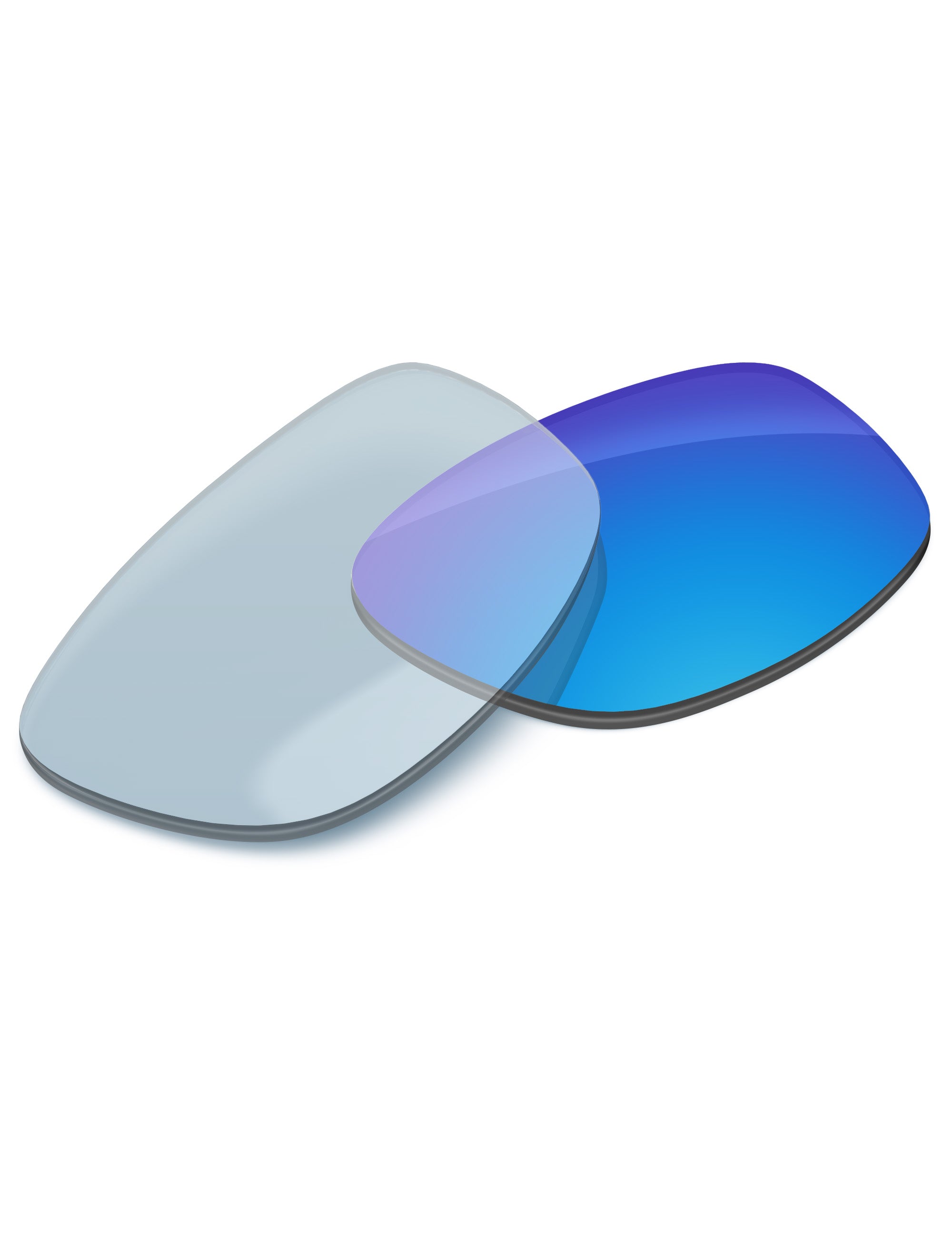 Sky Blue FlashMirror™ Photochromic-Non-Polarized