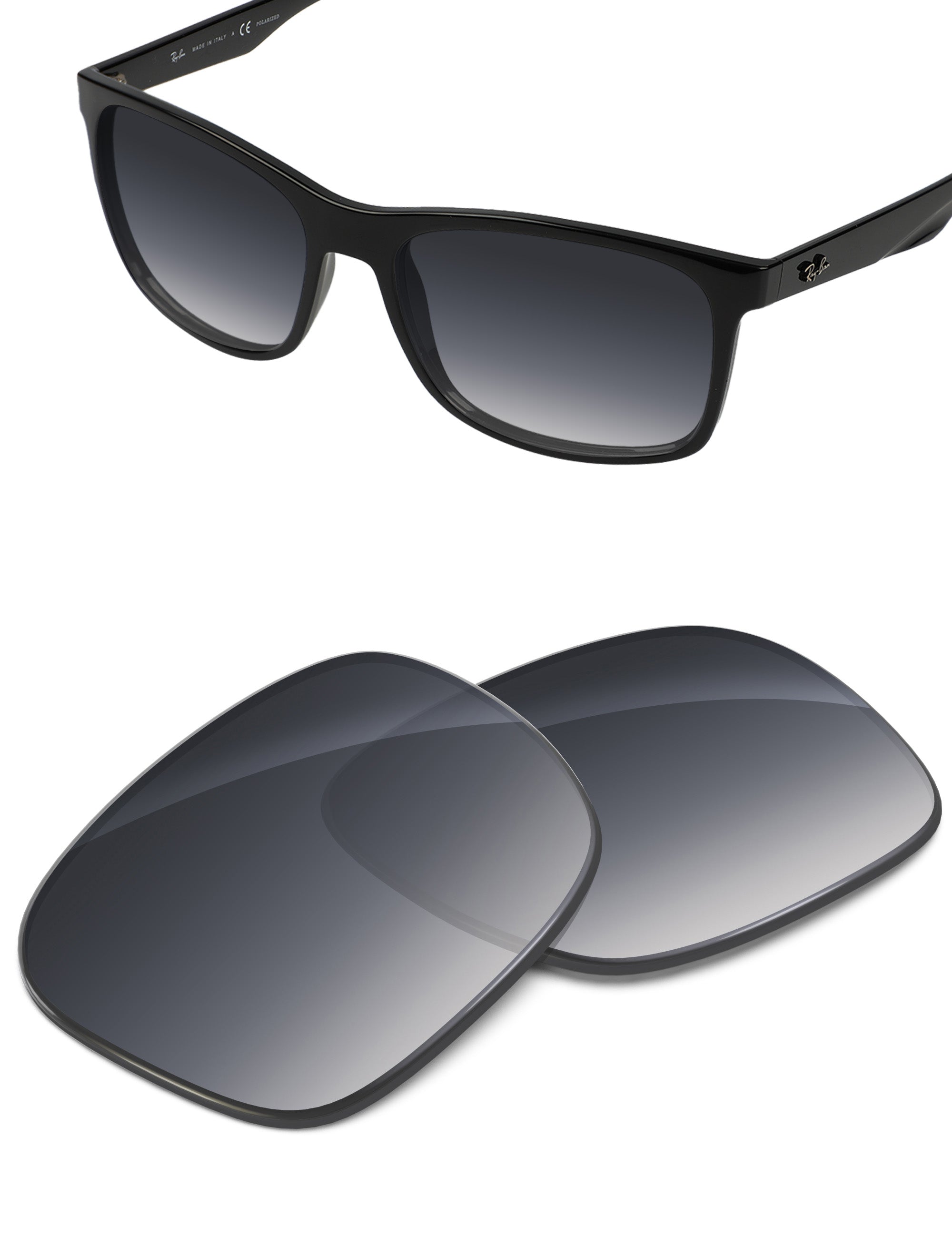 Gray Gradient-Non-Polarized
