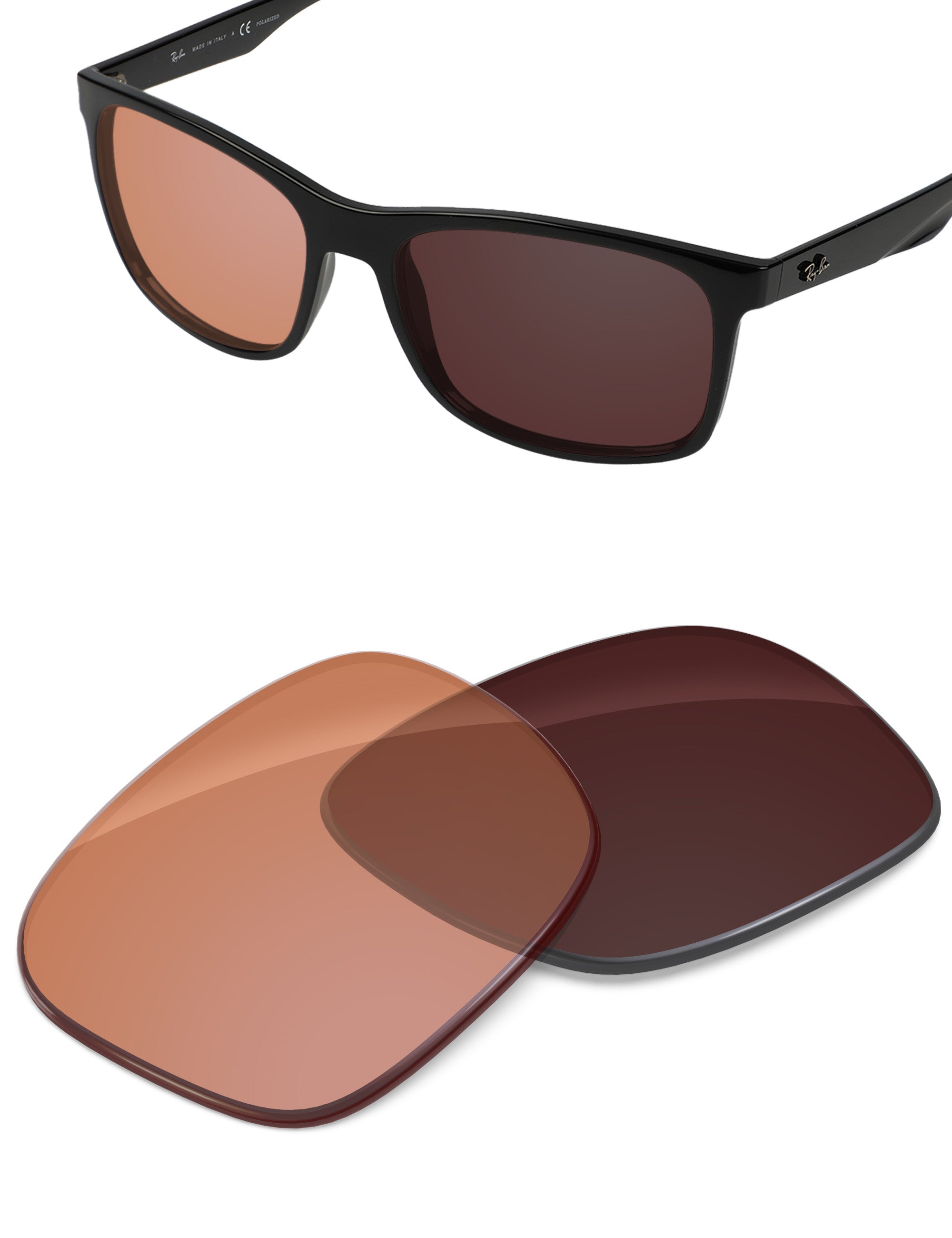 Orange Tint Photochromic-Non-Polarized