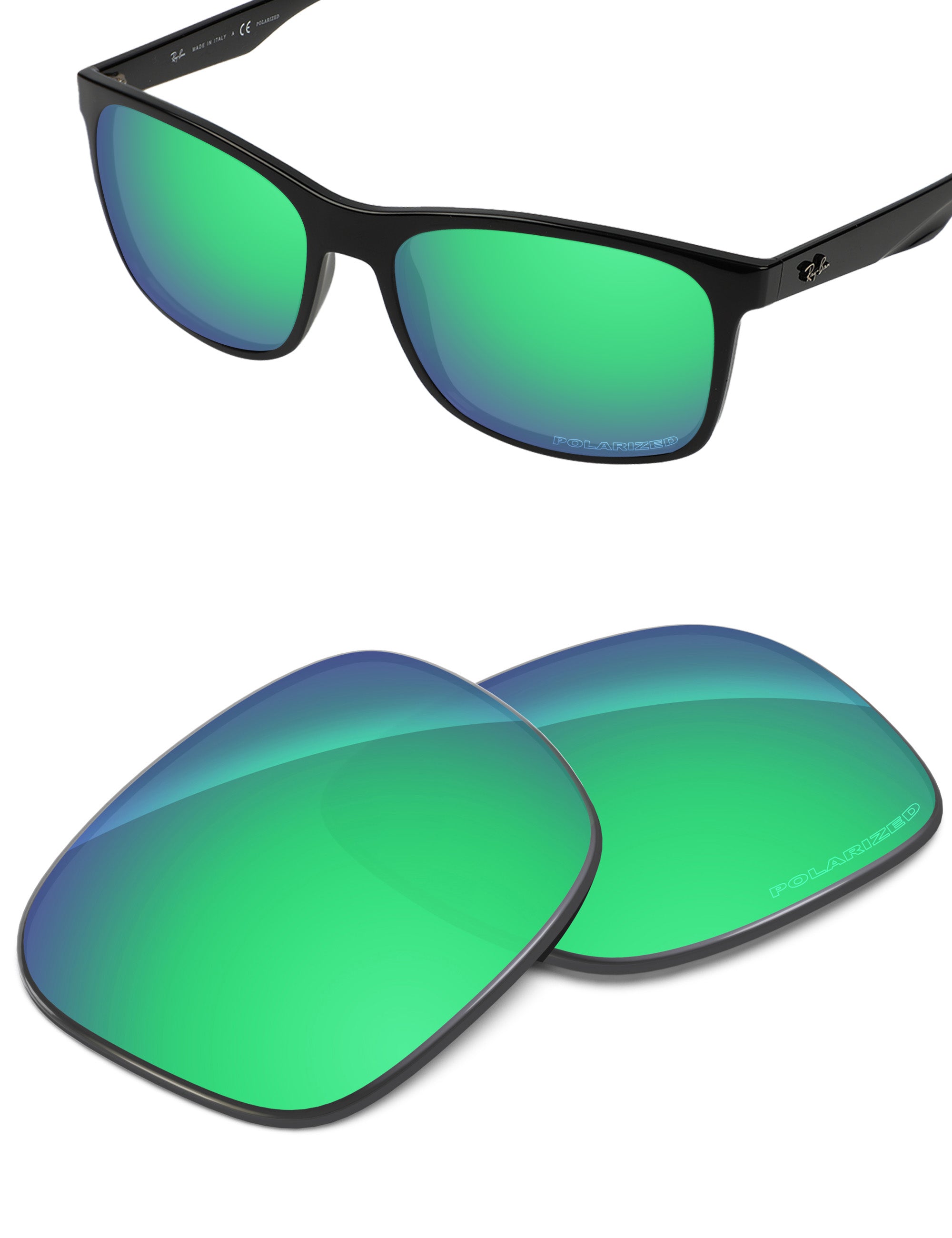 Emerald Green FlashMirror™-Polarized