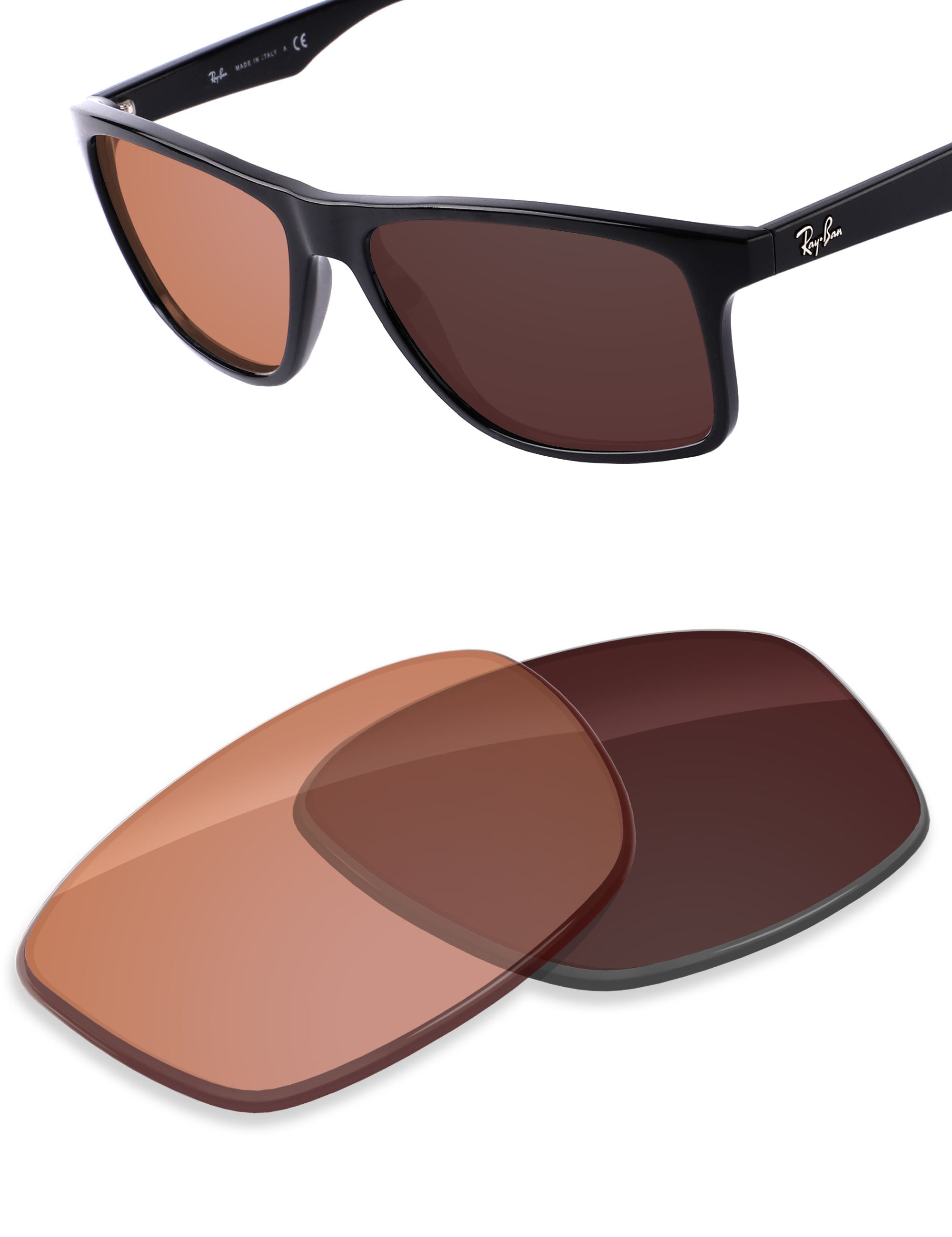 Orange Tint Photochromic-Non-Polarized