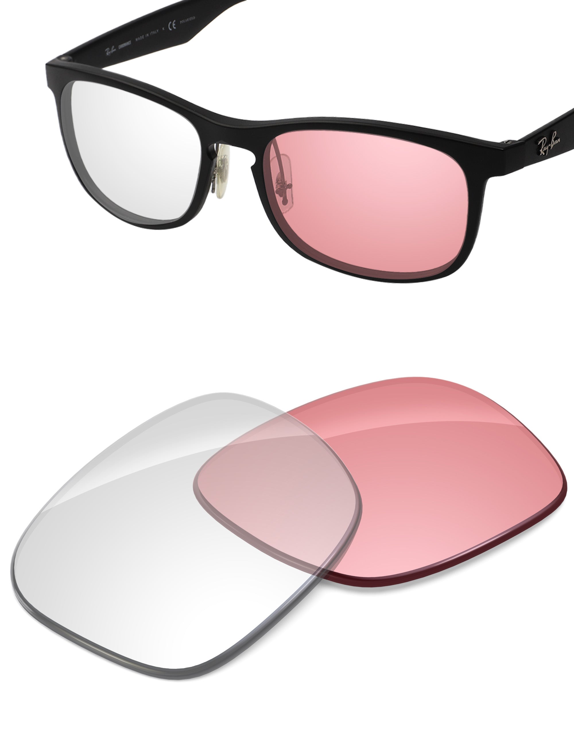 Adapt Pink Photochromic-Non-Polarized