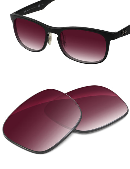 Wine Red Gradient-Non-Polarized