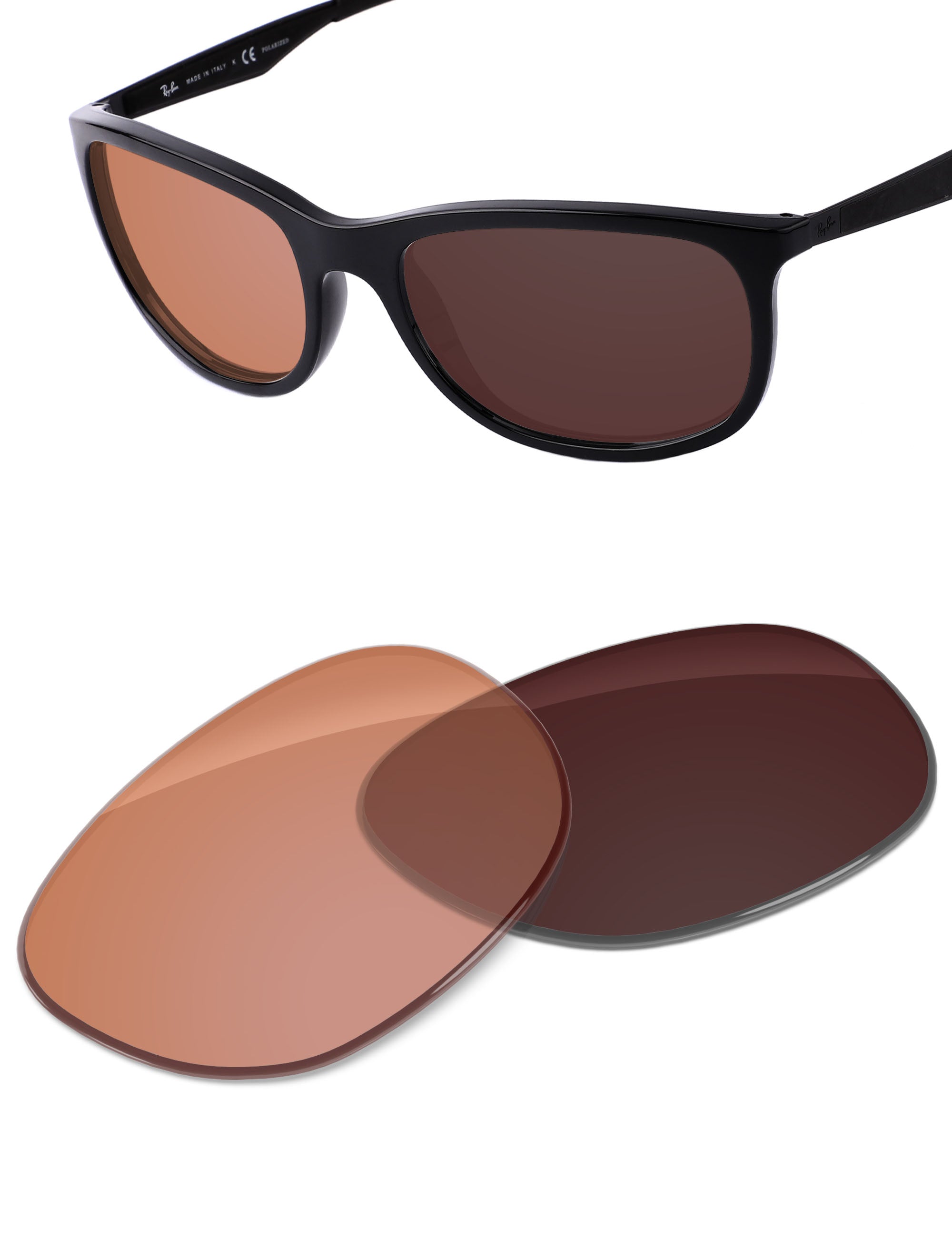 Orange Tint Photochromic-Non-Polarized