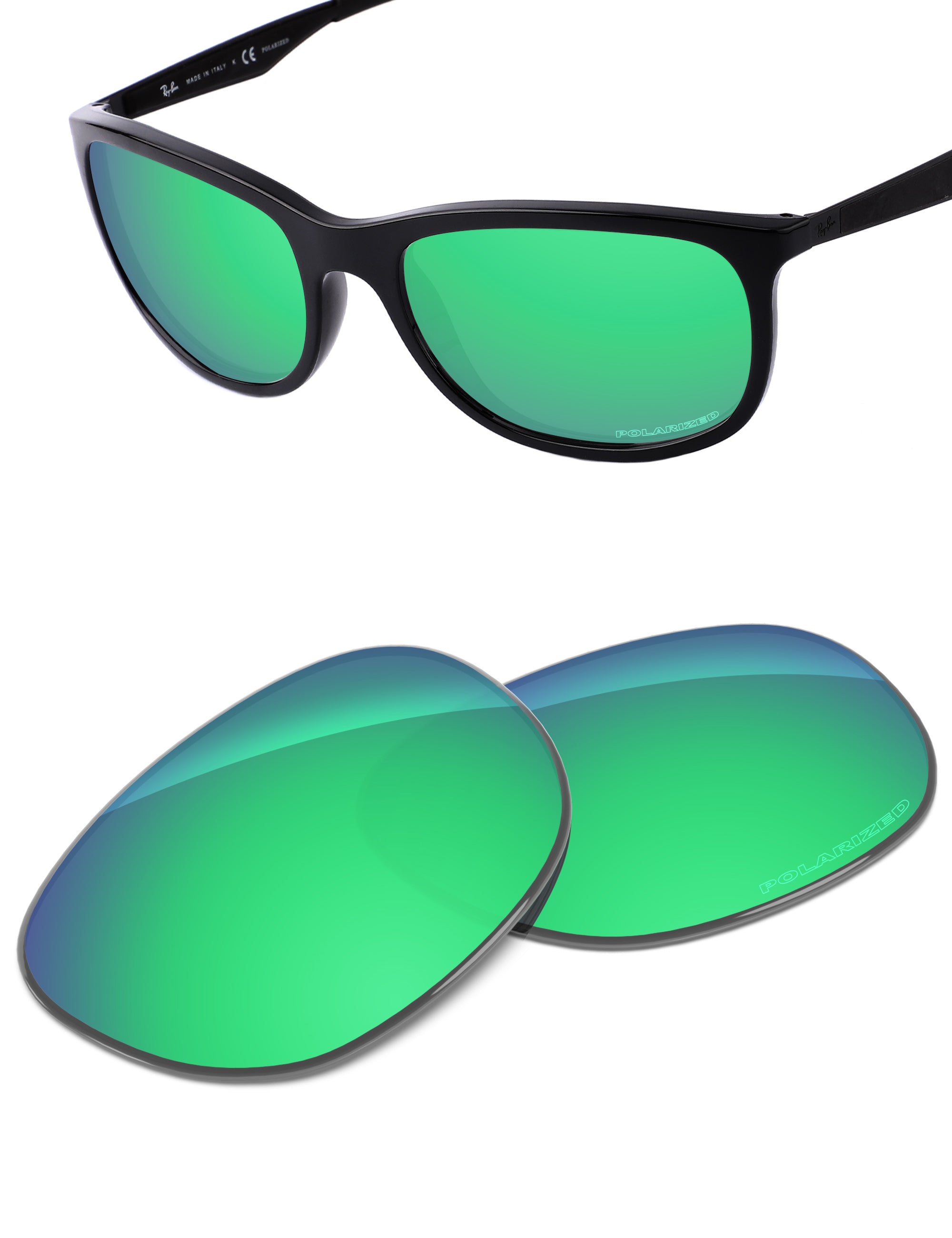 Emerald Green FlashMirror™-Polarized