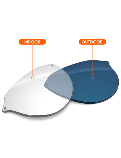 Adapt Blue Photochromic-Non-Polarized