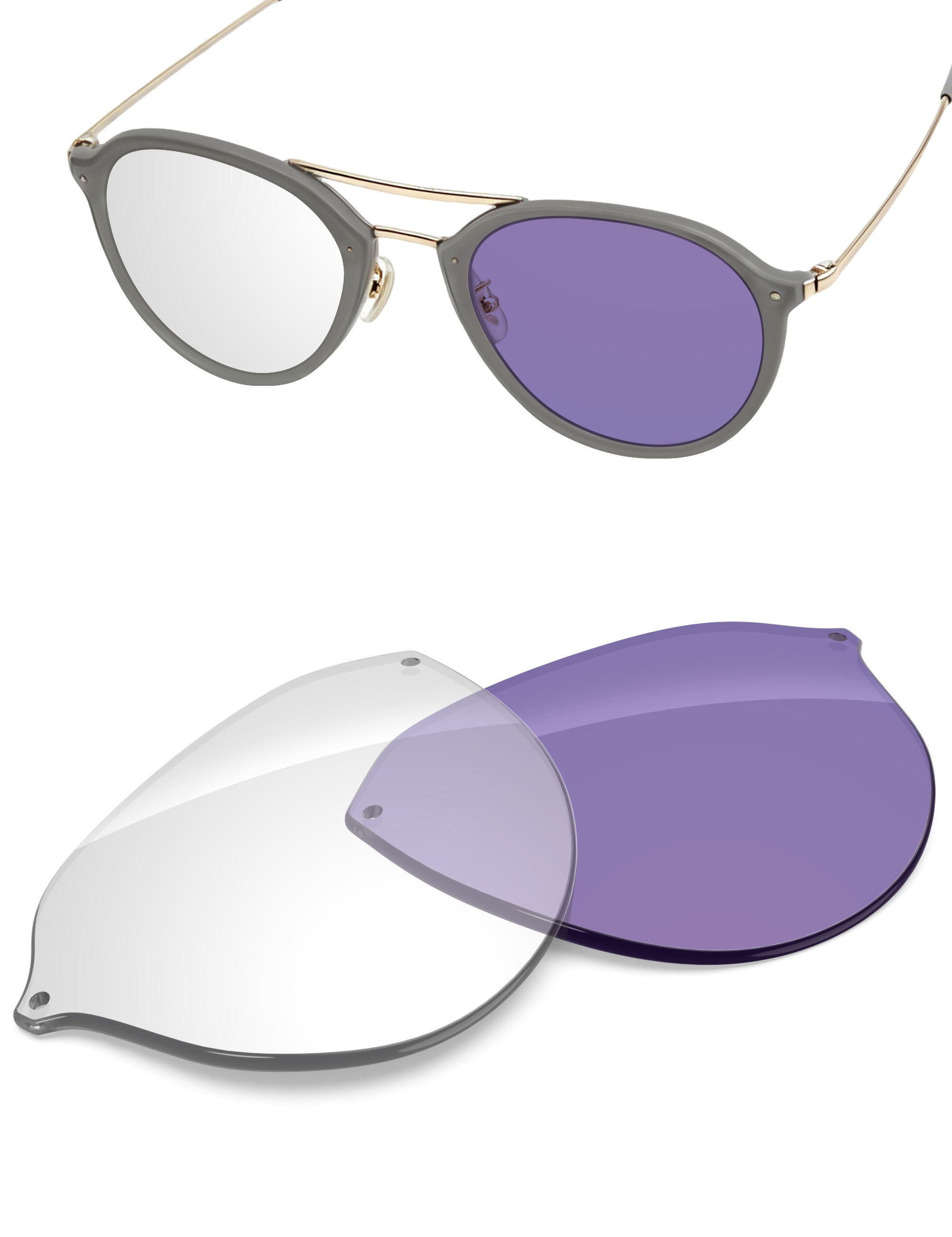 Adapt Purple Photochromic-Non-Polarized