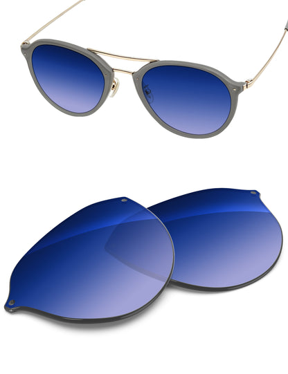 Aqua Blue Gradient-Non-Polarized