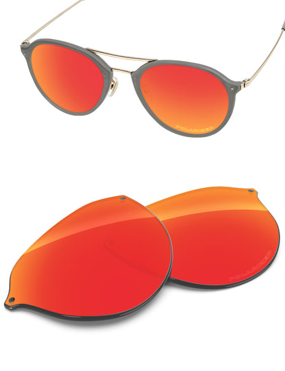 Fire Red FlashMirror™-Polarized