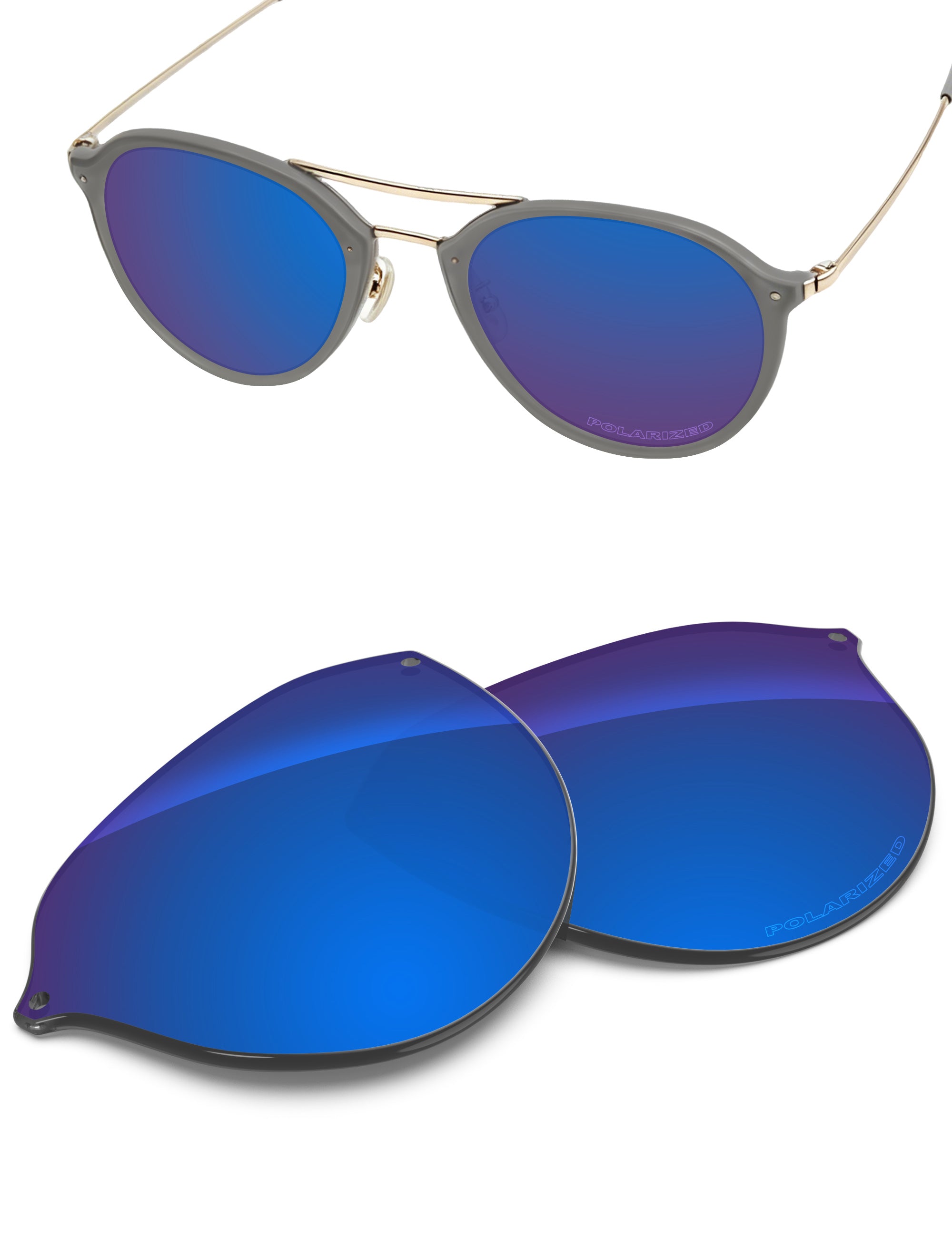 Sapphire Blue FlashMirror™-Polarized