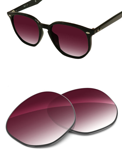 Wine Red Gradient-Non-Polarized