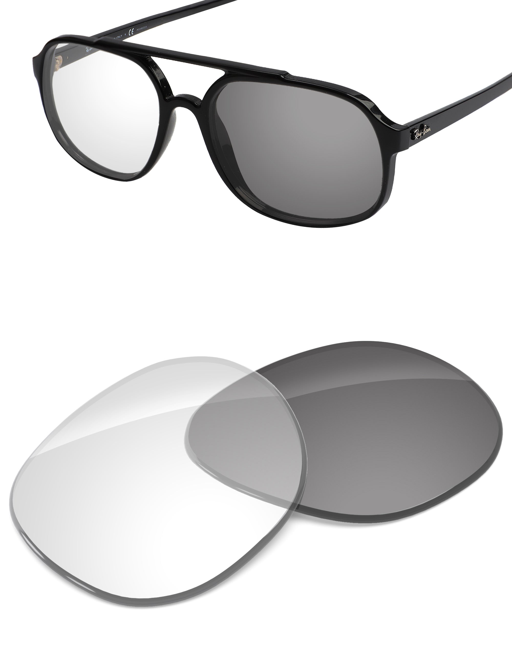 Adapt Gray Photochromic Blue Light Blocking-Non-Polarized