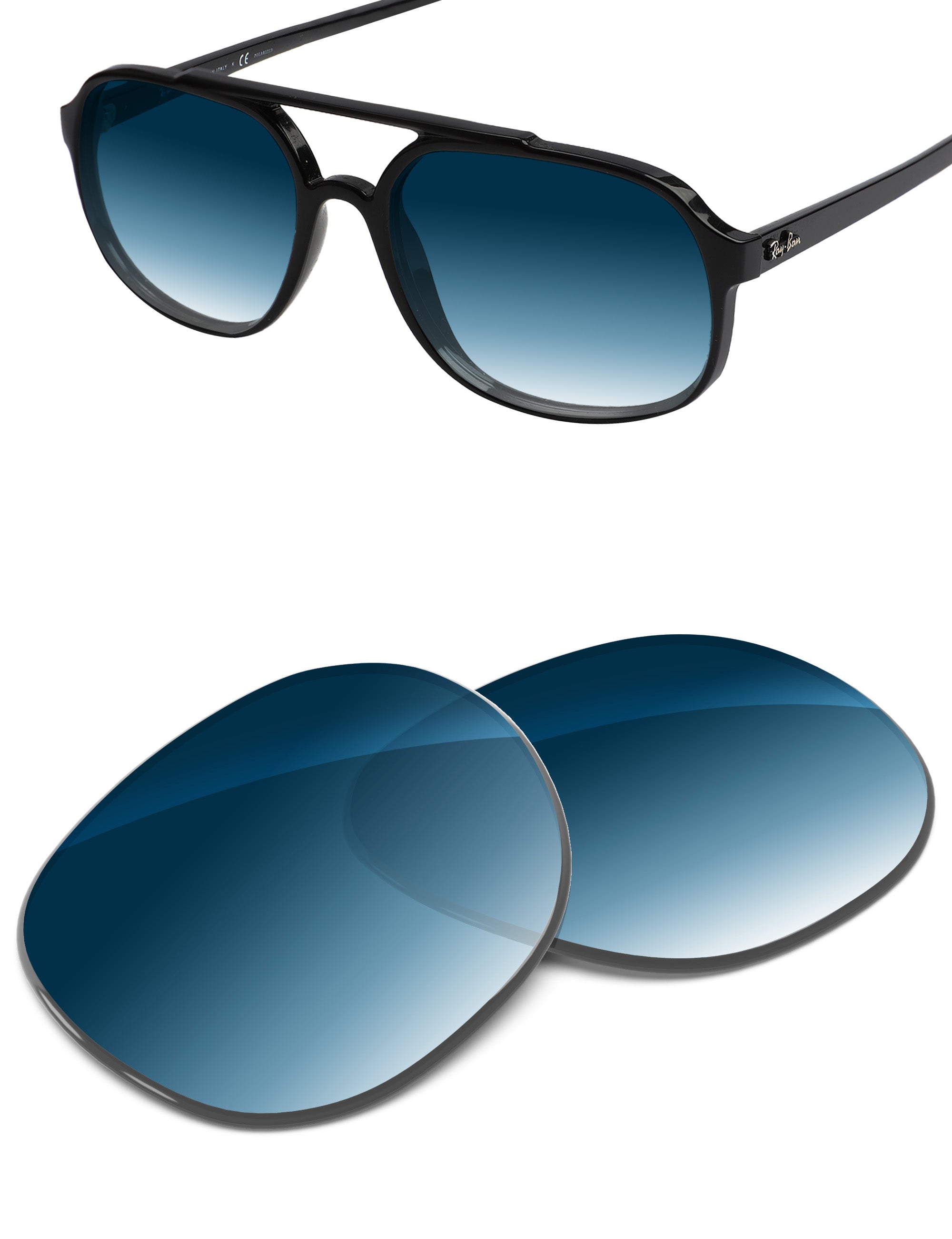 Blue Gradient-Non-Polarized