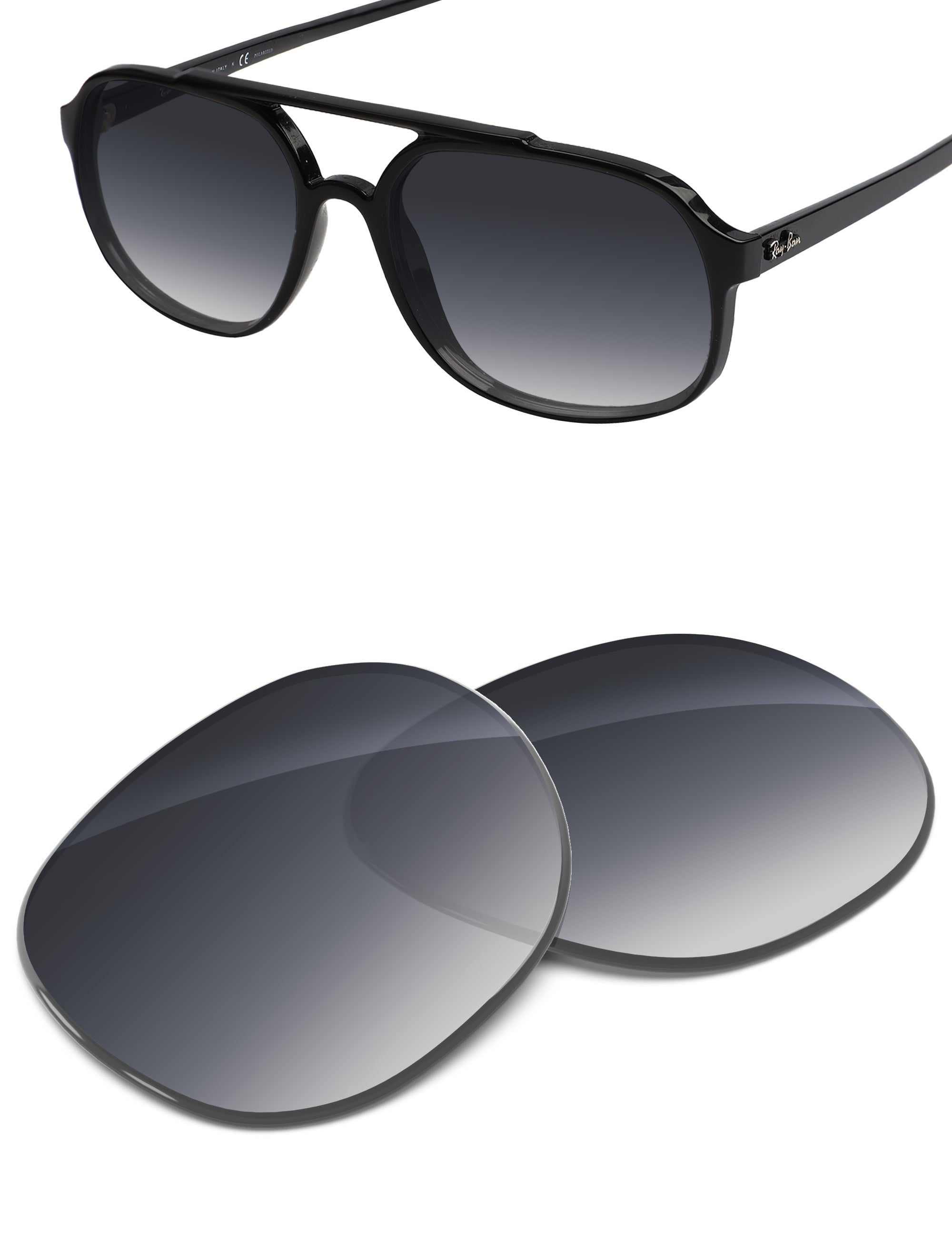 Gray Gradient-Non-Polarized
