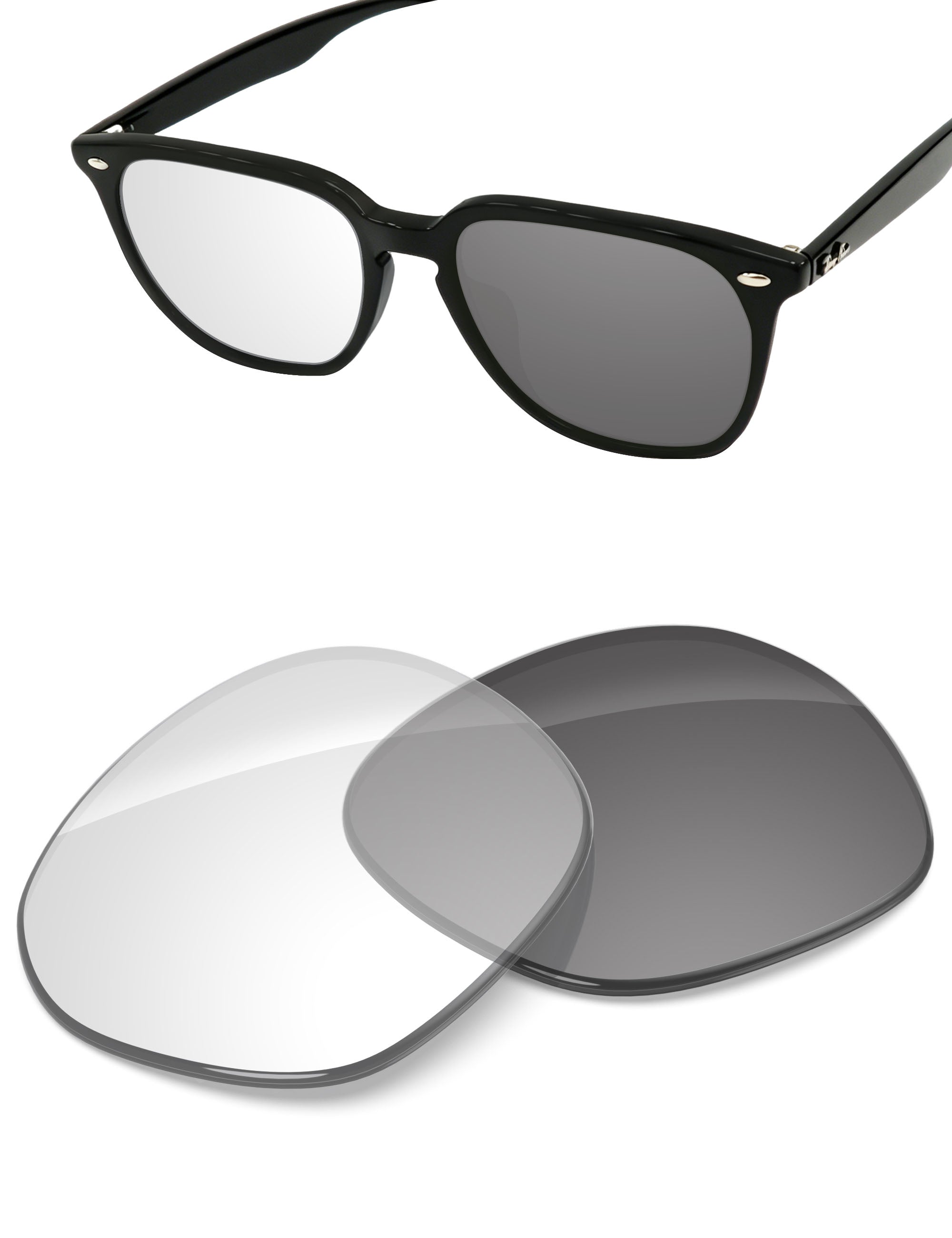 Adapt Gray Photochromic Blue Light Blocking-Non-Polarized