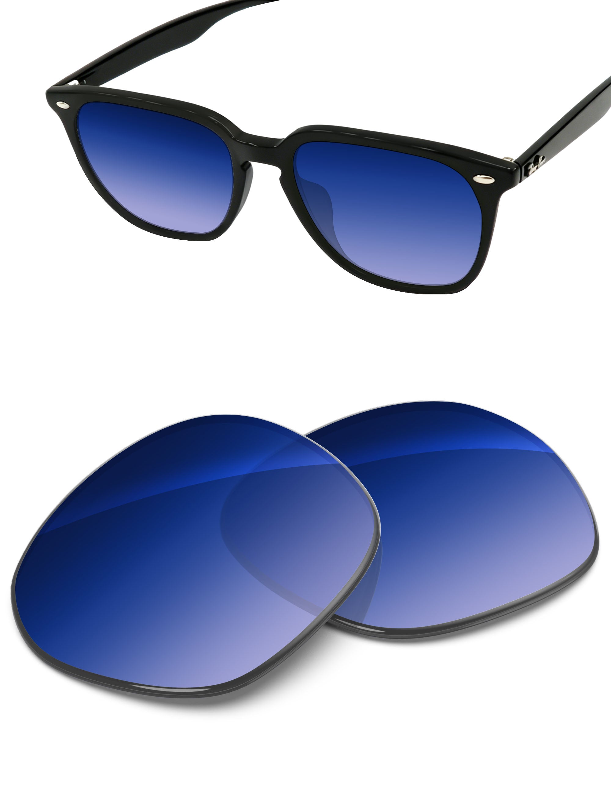 Aqua Blue Gradient-Non-Polarized