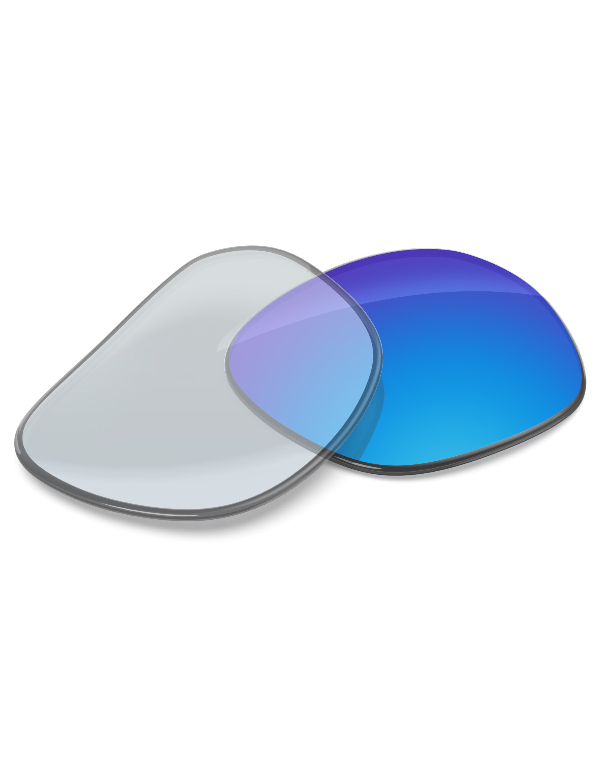 Sky Blue FlashMirror™ Photochromic-Non-Polarized