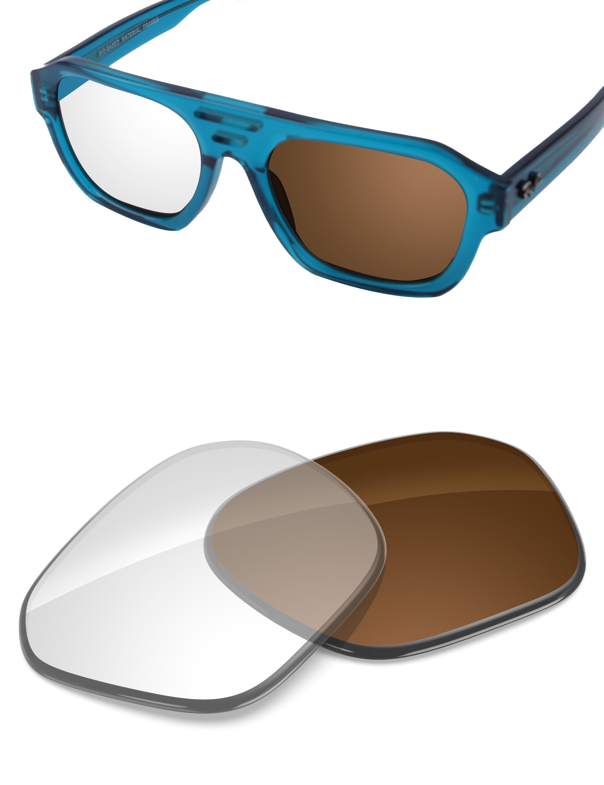 Adapt Brown Photochromic-Non-Polarized