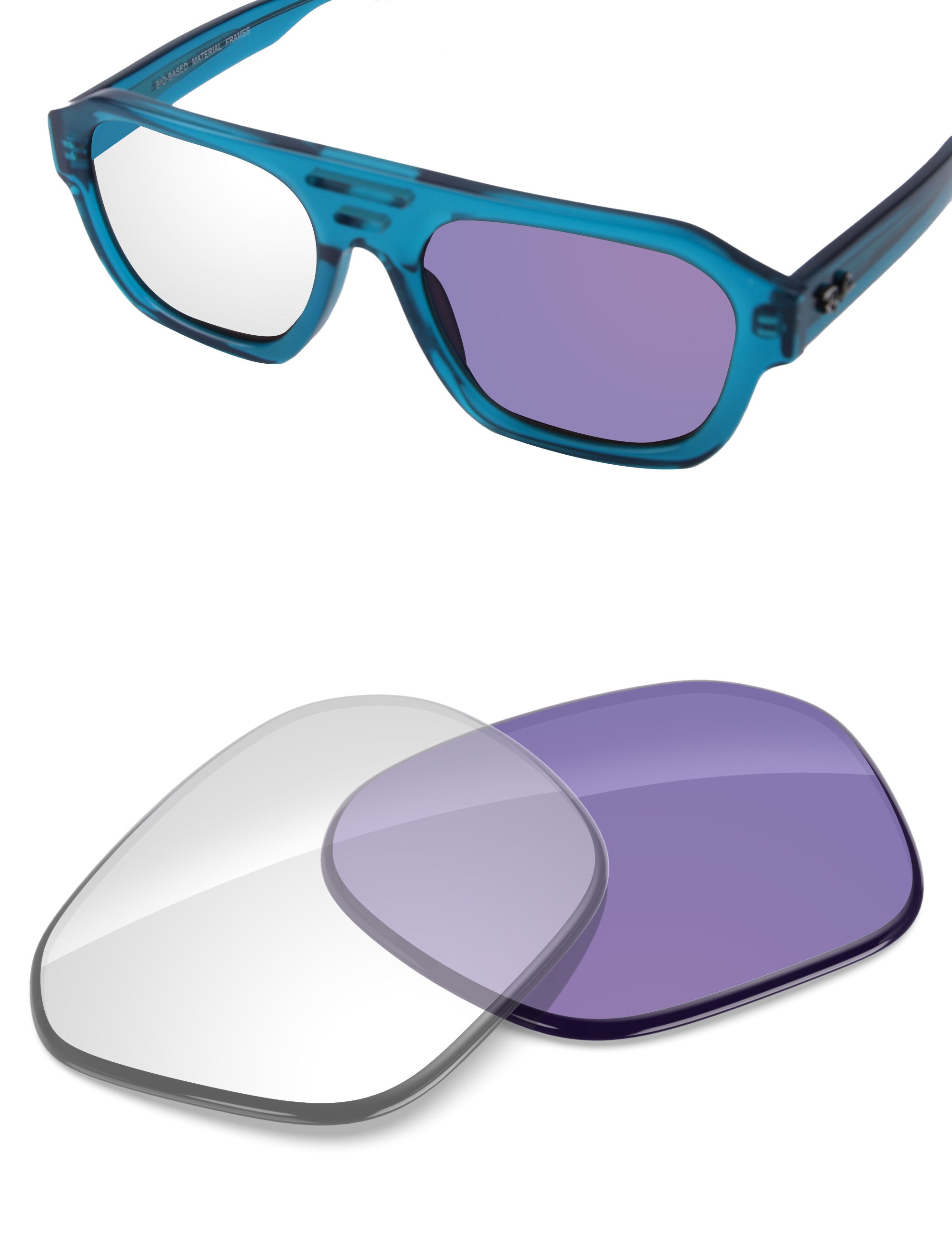 Adapt Purple Photochromic-Non-Polarized
