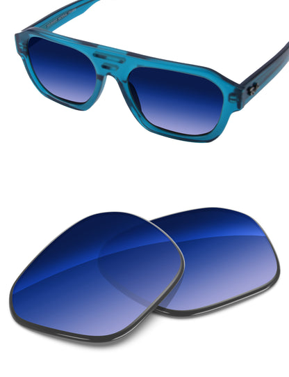 Aqua Blue Gradient-Non-Polarized