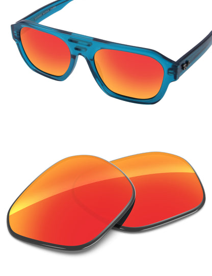 Fire Red FlashMirror™-Non-Polarized
