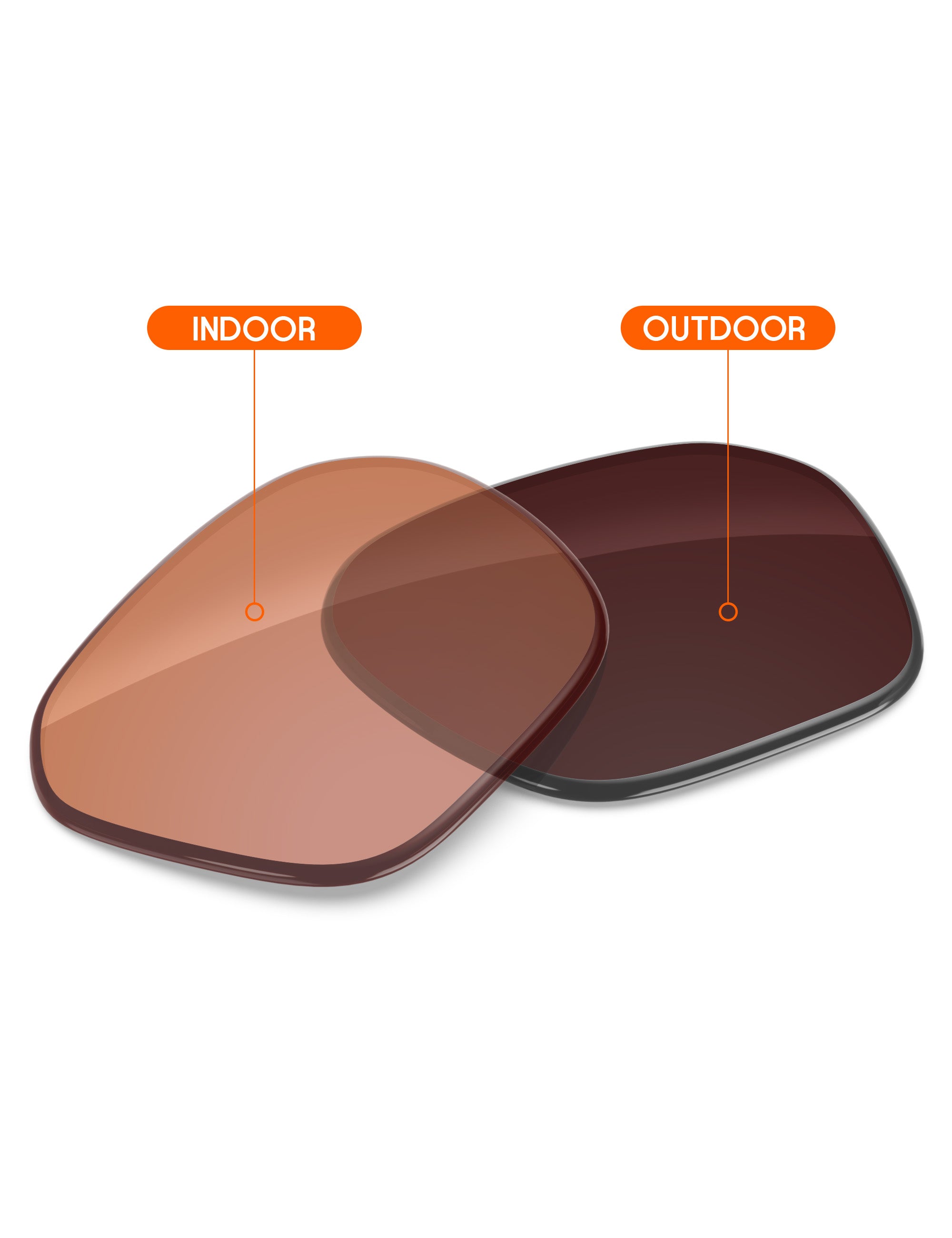 Orange Tint Photochromic-Non-Polarized