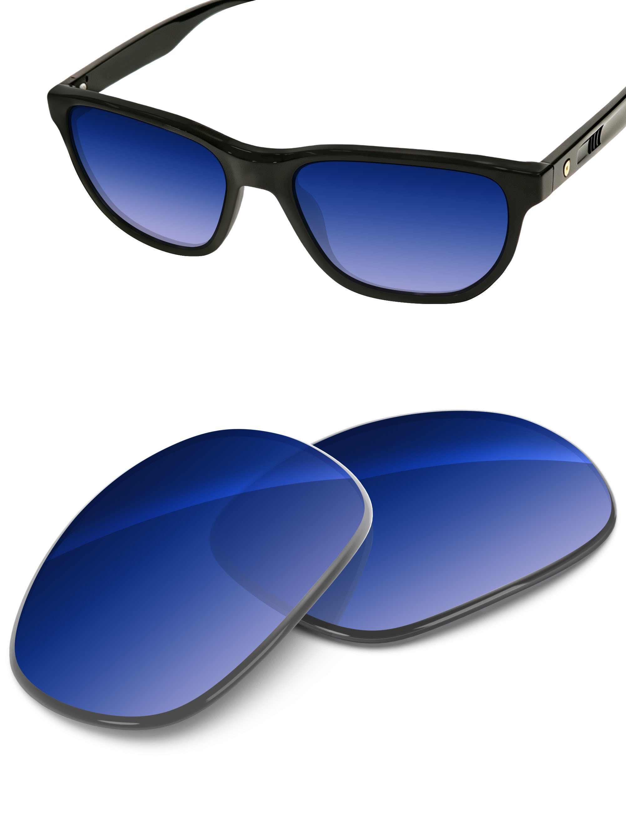 Aqua Blue Gradient-Non-Polarized