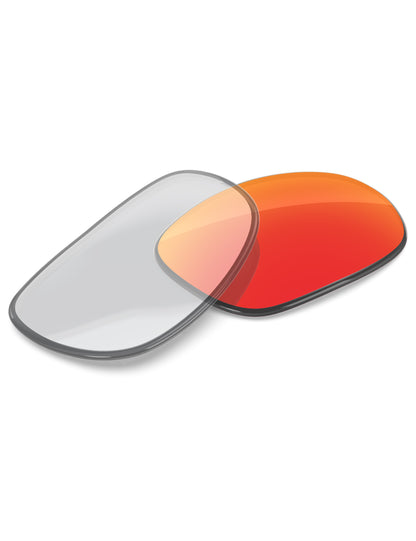 Fire Red FlashMirror™ Photochromic-Non-Polarized