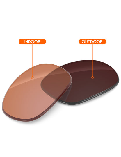 Orange Tint Photochromic-Non-Polarized